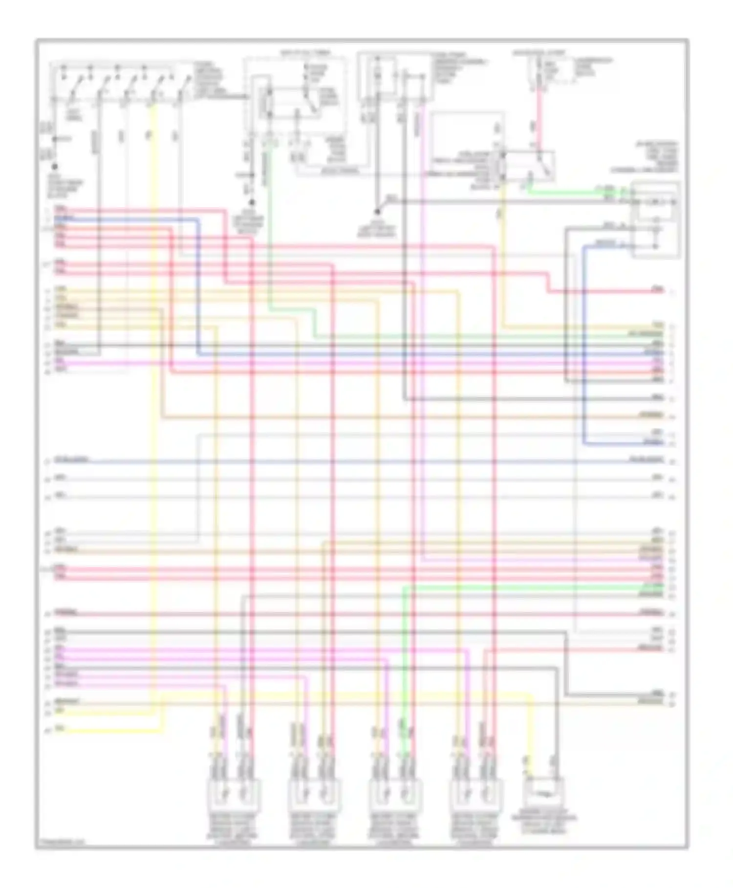 Sierra 1500 GMC  (2000-2012): Wiring diagram engine performance 5.3l vin t, hybrid (3 of 6)