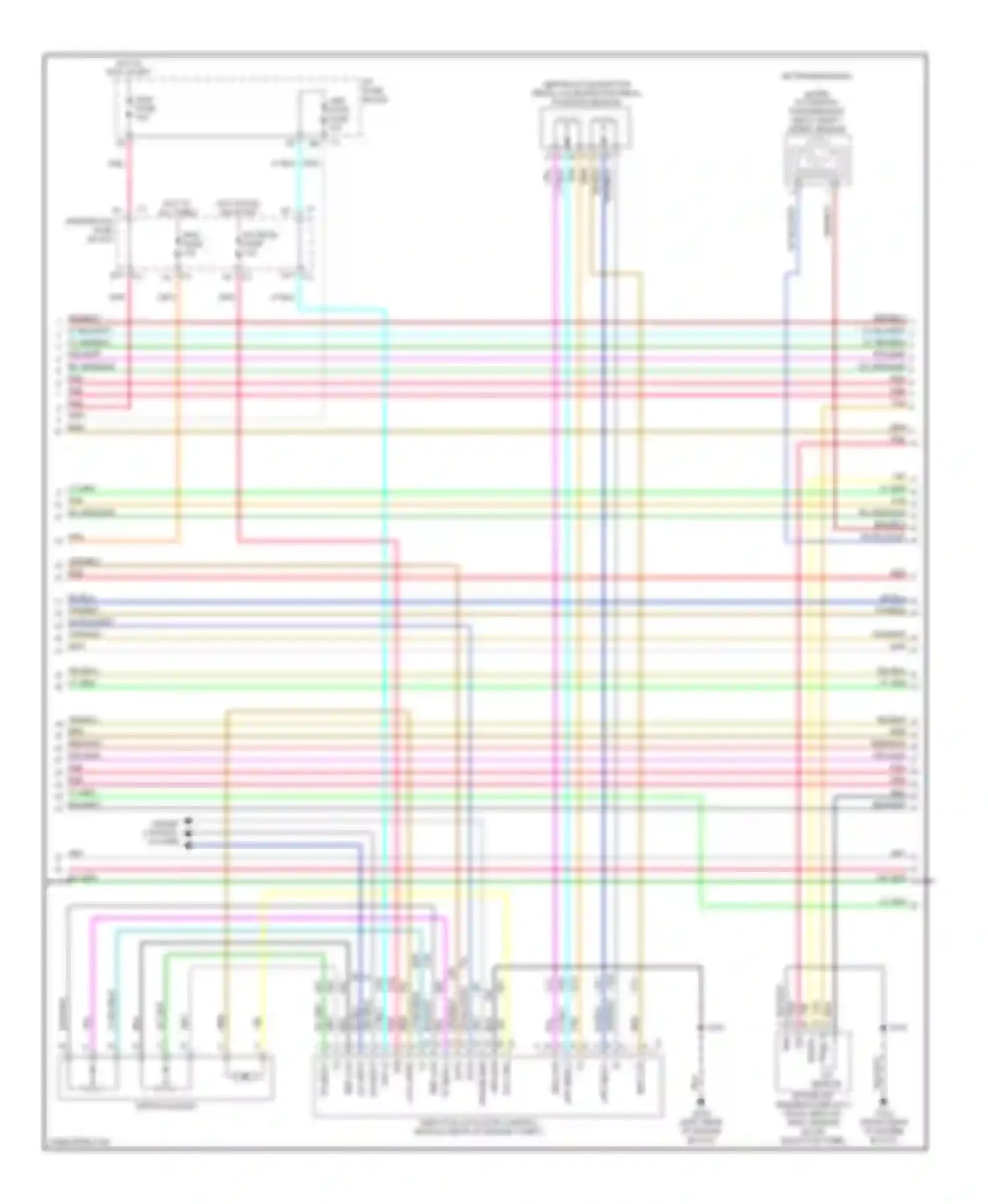 Sierra 1500 GMC  (2000-2012): Wiring diagram engine performance 5.3l vin t, hybrid (5 of 6)