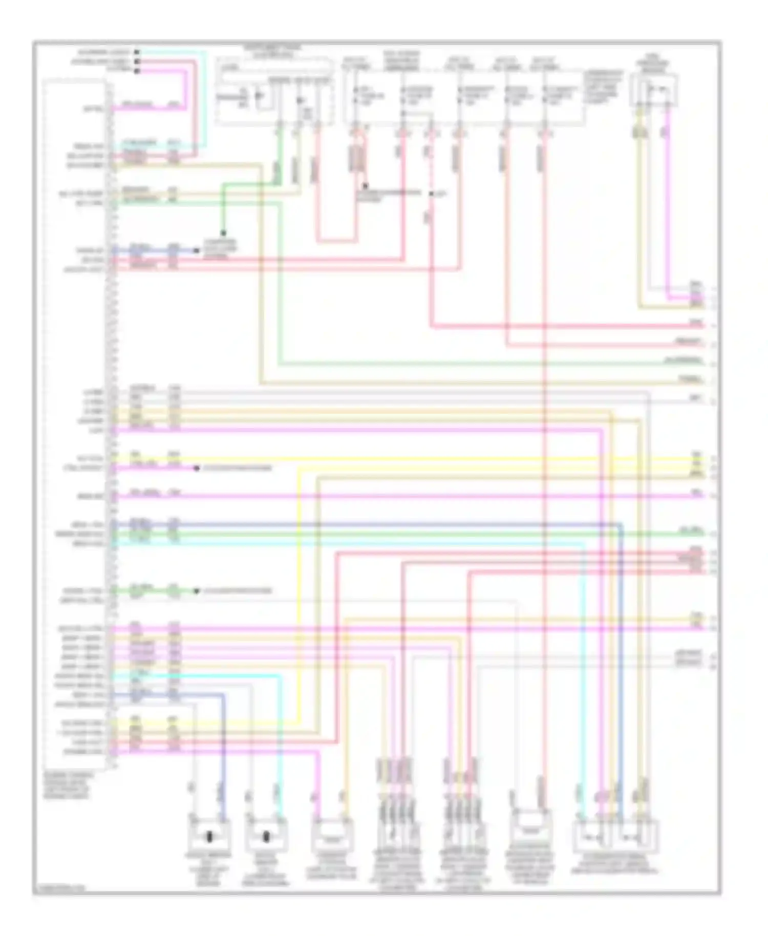 Sierra 1500 GMC  (2000-2012): Wiring diagram engine performance 6.0l vin 5, engine controls circuit (1 of 5)