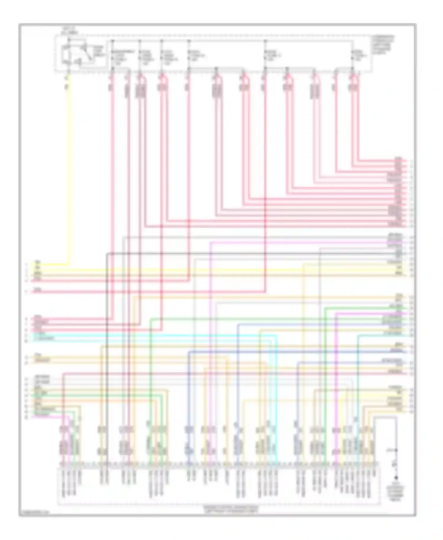 Sierra 1500 GMC  (2000-2012): Wiring diagram engine performance 6.0l vin 5, engine controls circuit (3 of 5)