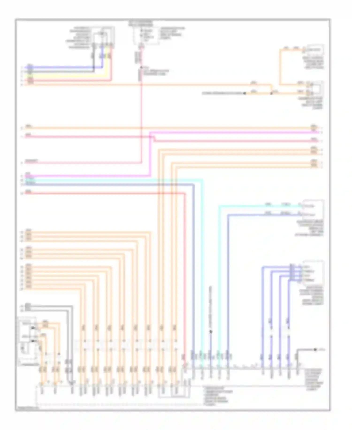 Sierra 1500 GMC  (2000-2012): Wiring diagram engine performance 6.0l vin 5, hybrid system circuit (2 of 5)