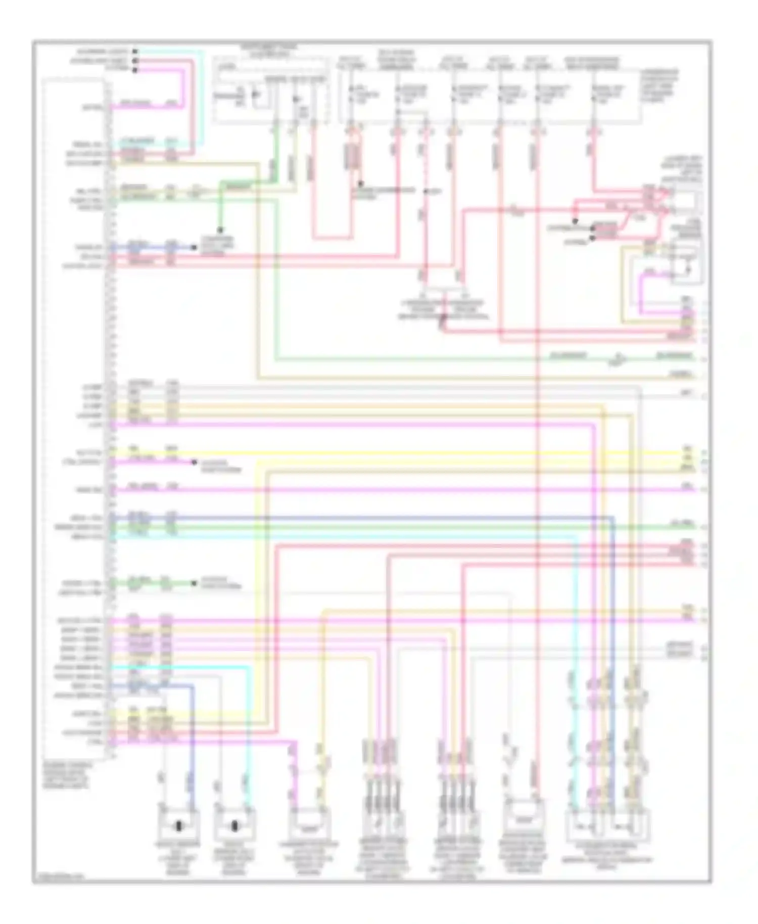 Sierra 1500 GMC  (2000-2012): Wiring diagram engine performance 6.0l vin j, engine controls circuit (1 of 5)