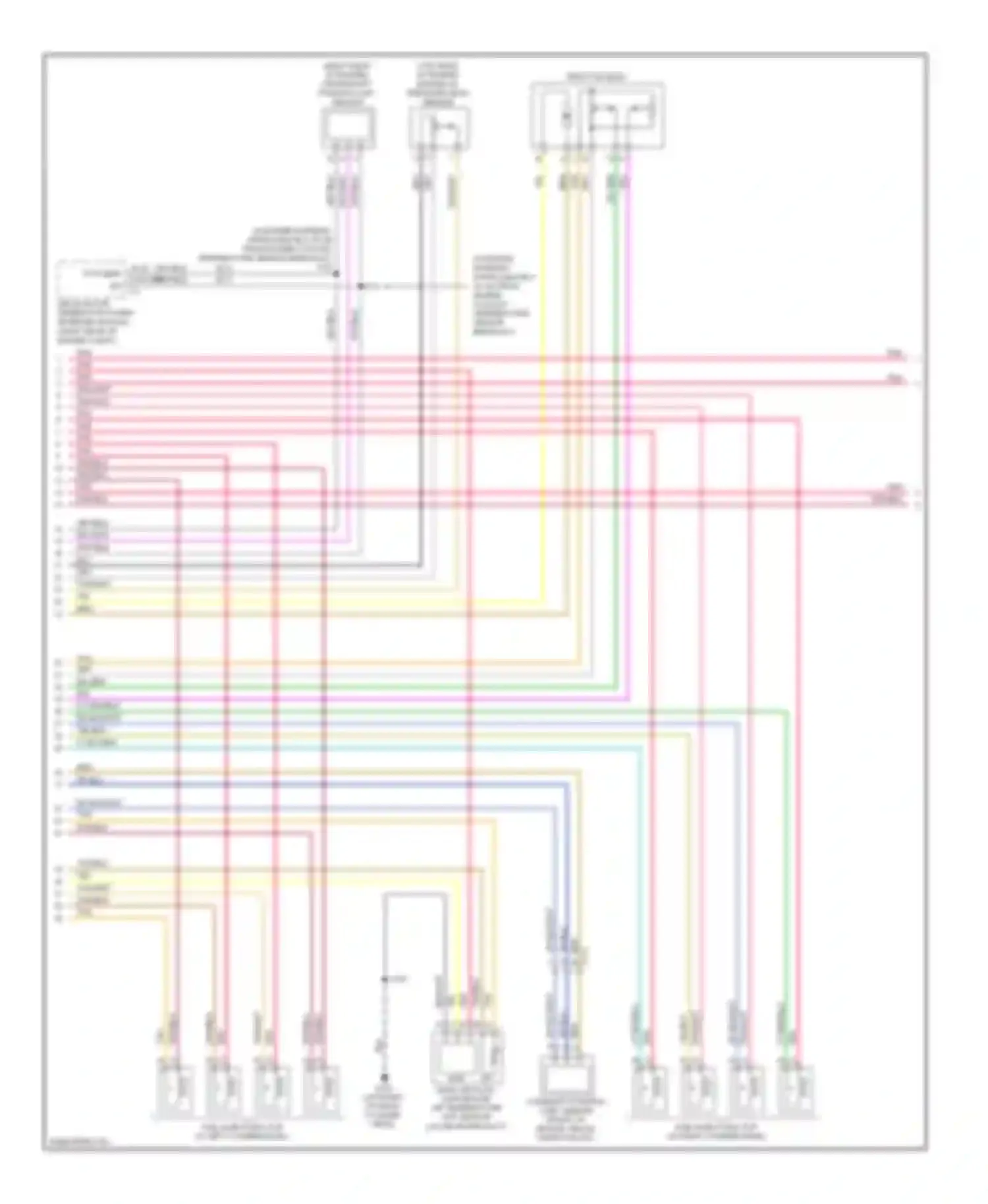 Sierra 1500 GMC  (2000-2012): Wiring diagram engine performance 6.0l vin j, engine controls circuit (4 of 5)