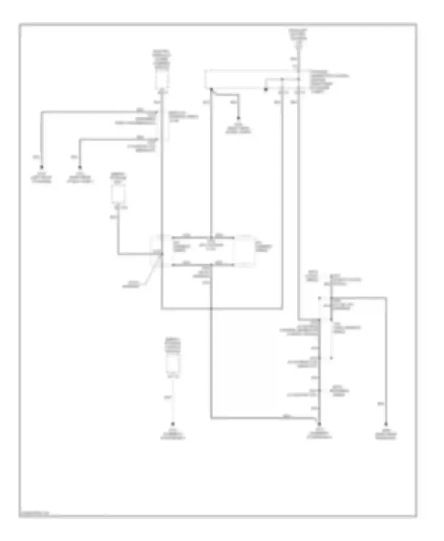 Sierra 1500 GMC  (2000-2012): Ground distribution circuit, hybrid (5 of 5)