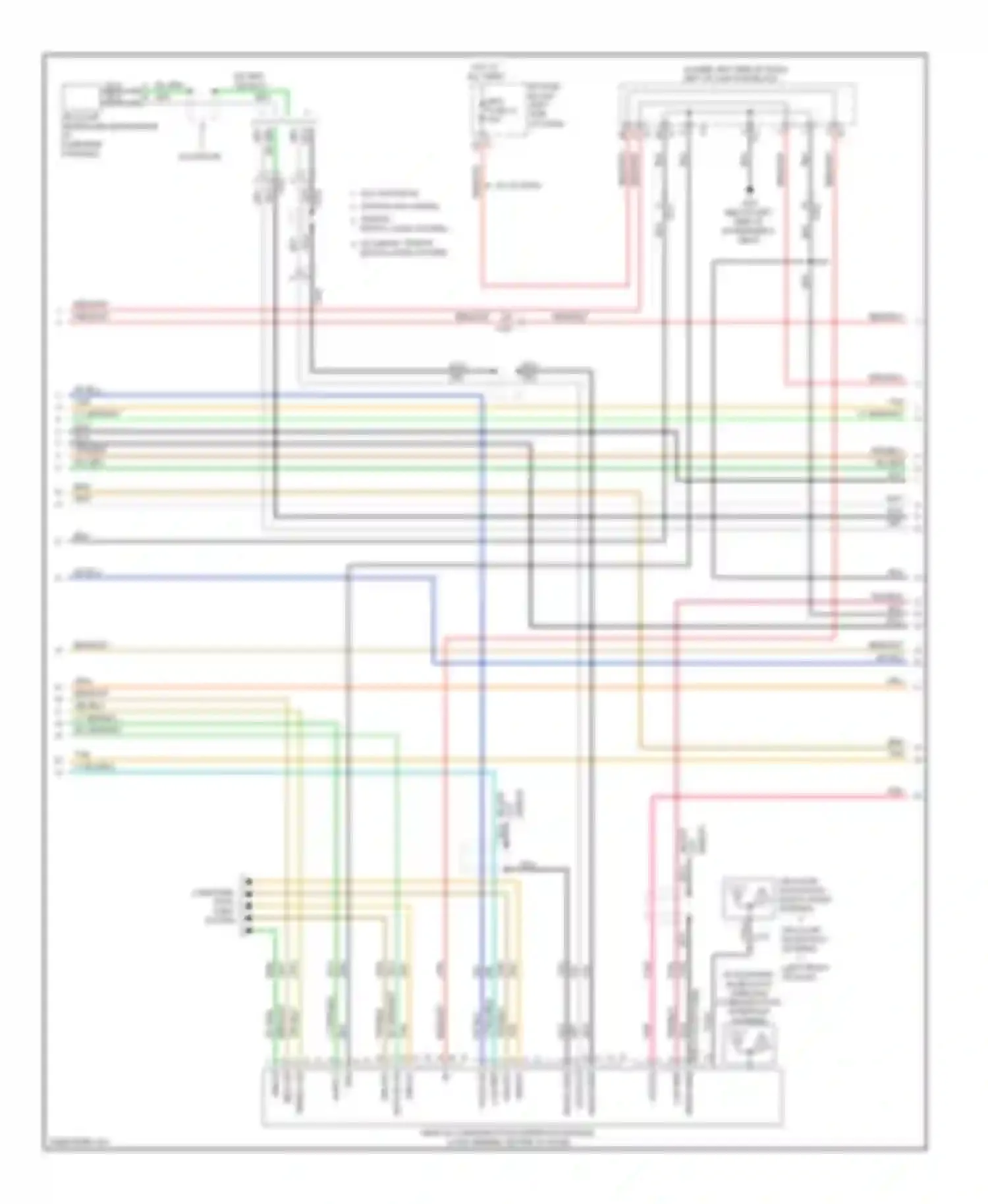 Sierra 1500 GMC  (2000-2012): Navigation circuit, with uys & uqa, without y91 (2 of 5)