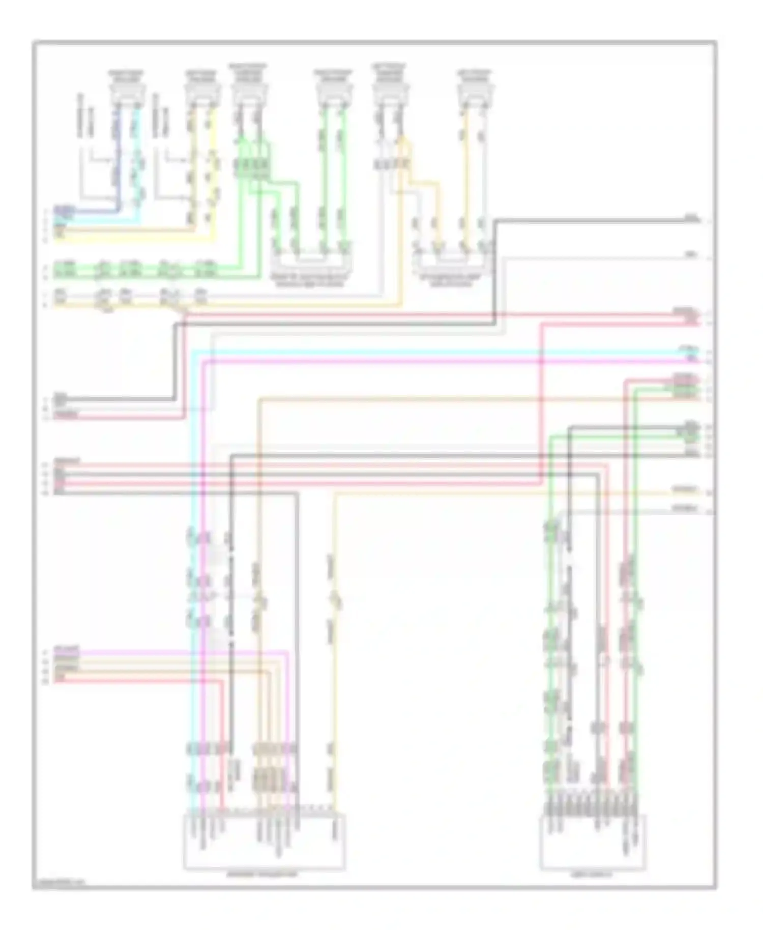 Sierra 1500 GMC  (2000-2012): Navigation circuit, with uys & uqa, without y91 (4 of 5)