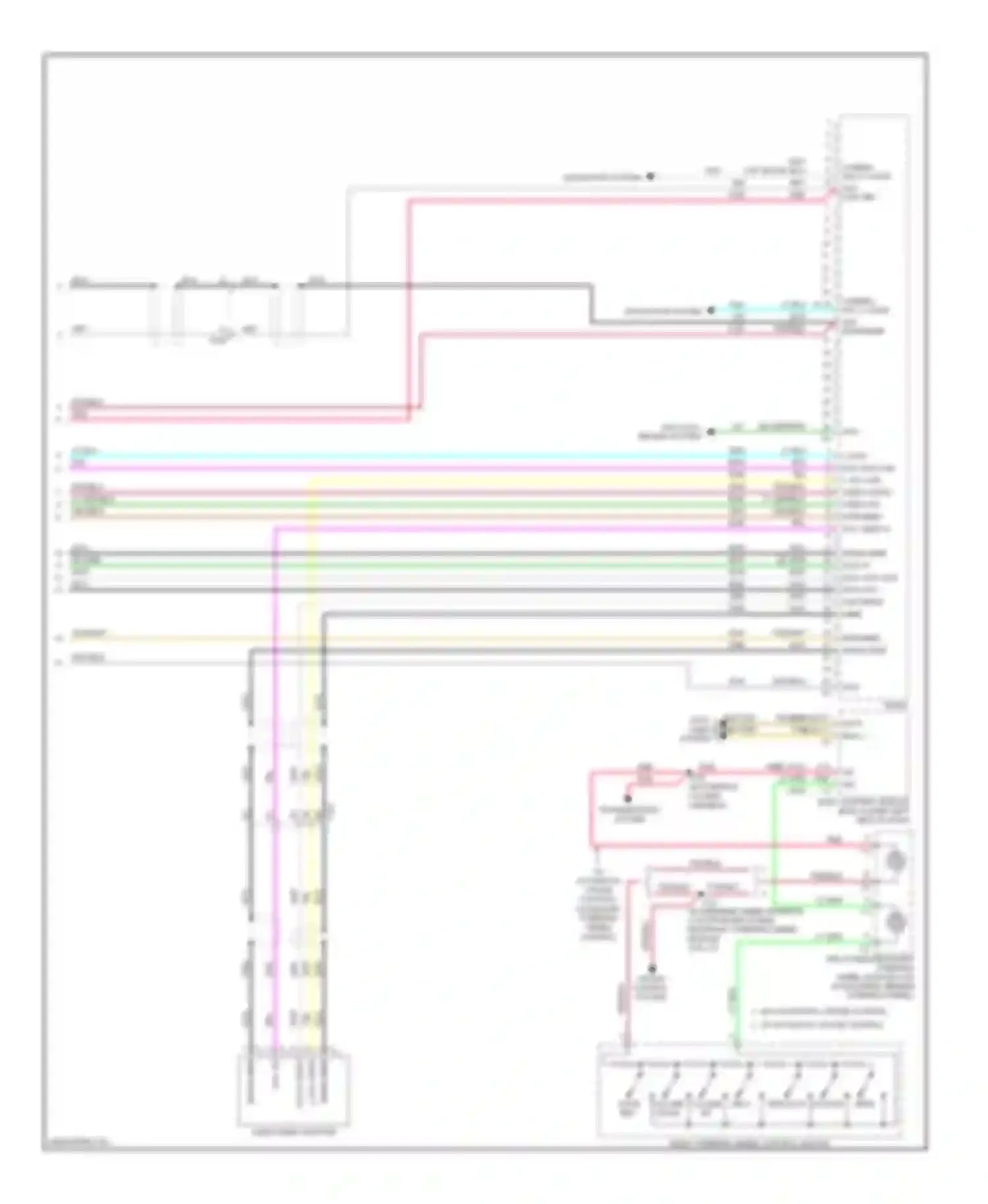 Sierra 1500 GMC  (2000-2012): Navigation circuit, with uys & uqa, without y91 (5 of 5)