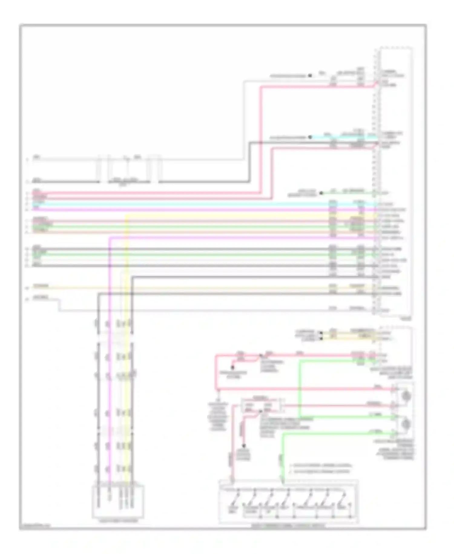 Sierra 1500 GMC  (2000-2012): Navigation circuit, with uys without y91 & uqa (5 of 5)