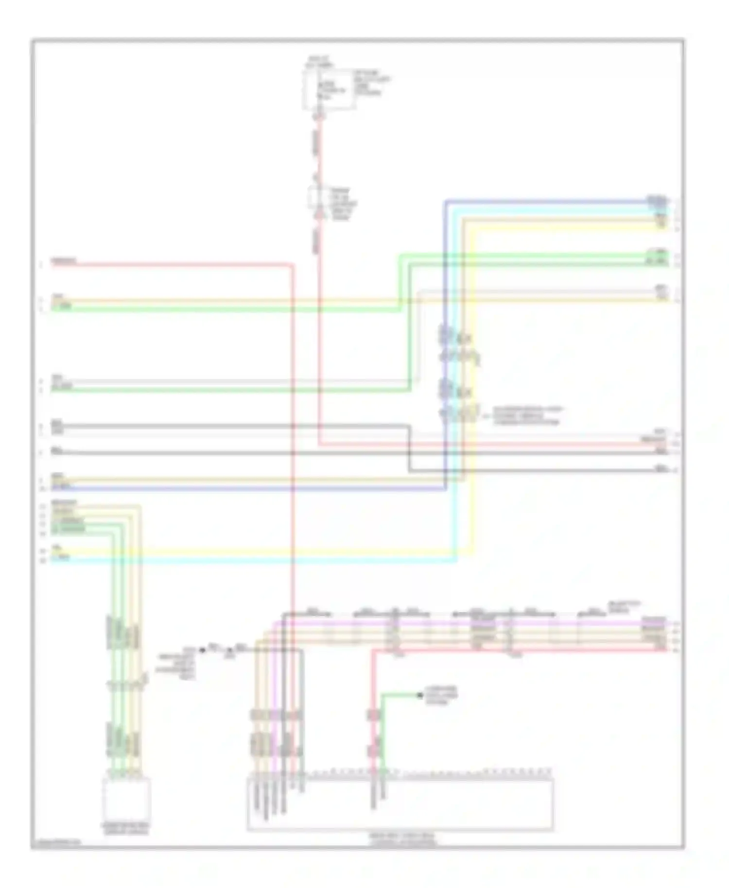 Sierra 1500 GMC  (2000-2012): Navigation circuit, with y91 & without uqa (2 of 3)