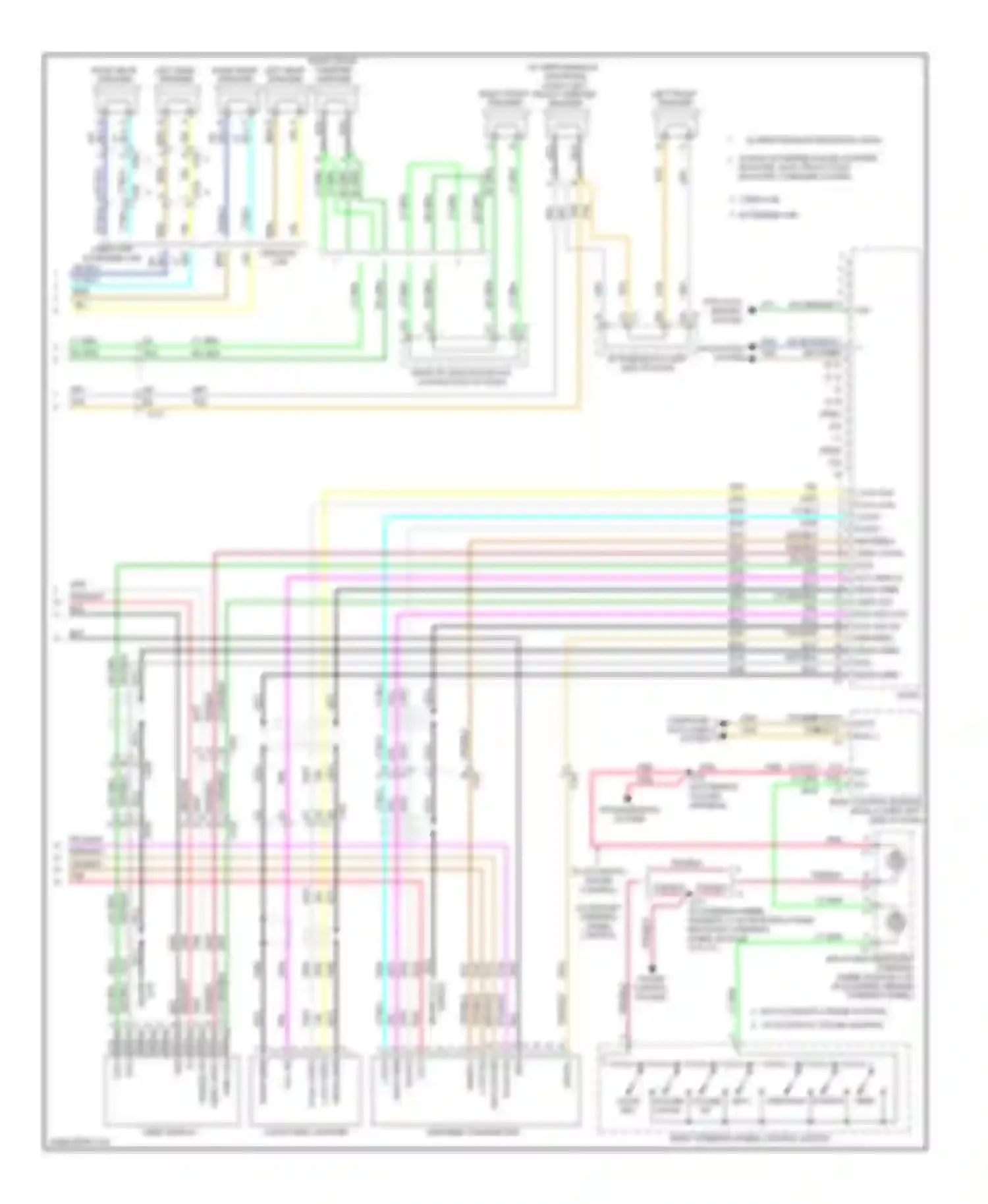 Sierra 1500 GMC  (2000-2012): Navigation circuit, with y91 & without uqa (3 of 3)