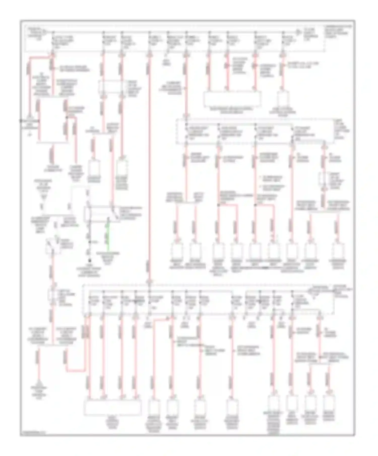 Sierra 1500 GMC  (2000-2012): 4.8l vin c, power distribution circuit (2 of 6)