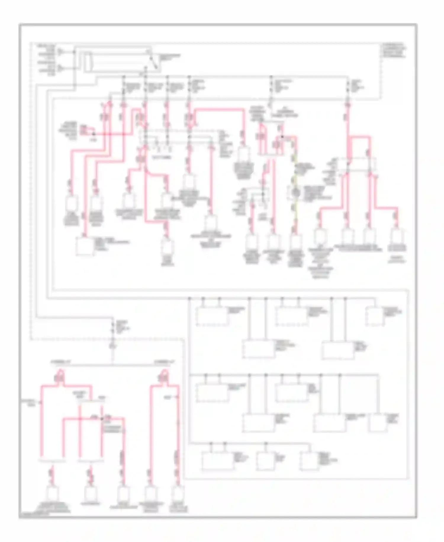 Sierra 1500 GMC  (2000-2012): 4.8l vin c, power distribution circuit (5 of 5)