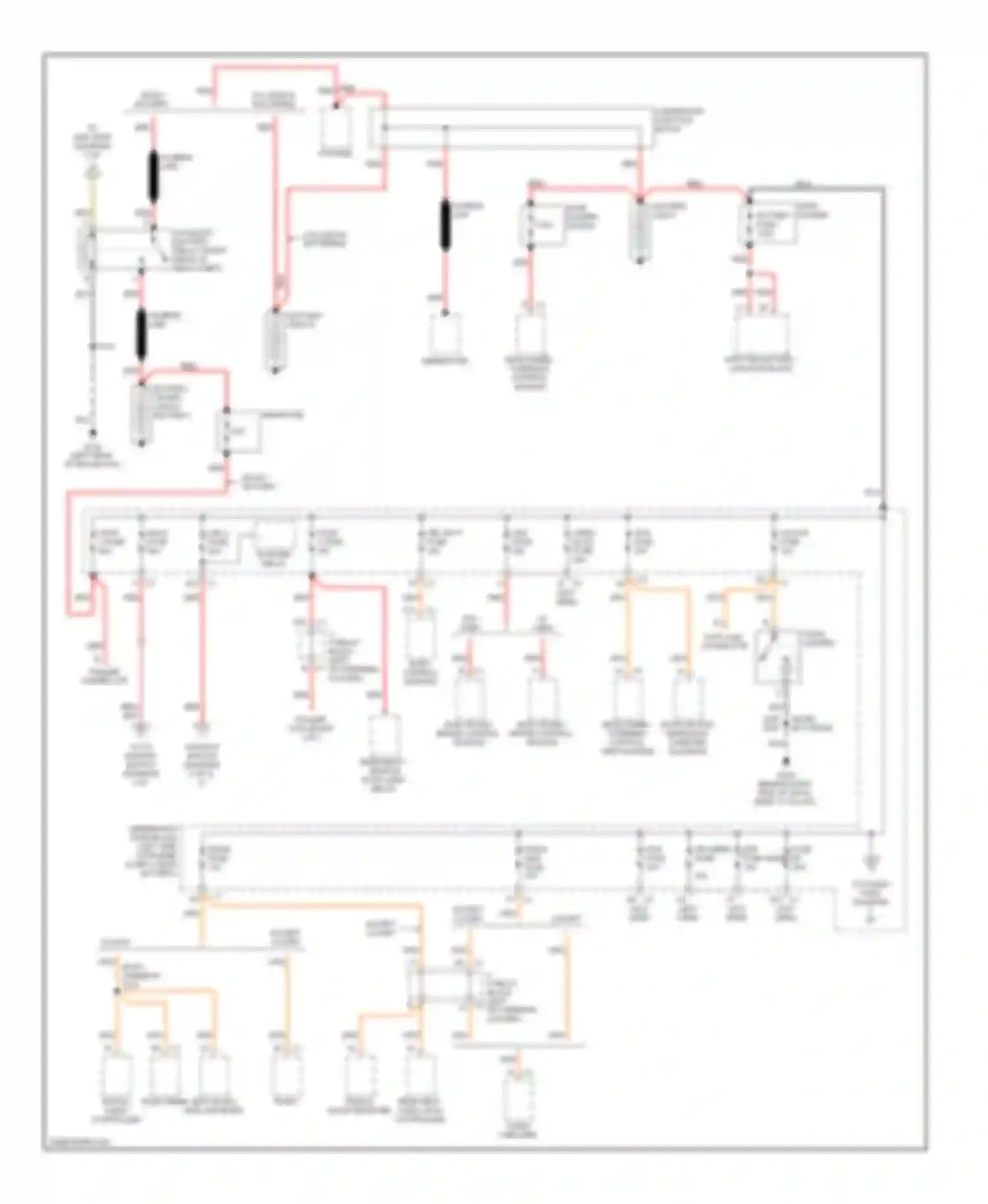 Sierra 1500 GMC  (2000-2012): 6.0l vin u, power distribution circuit (1 of 6)