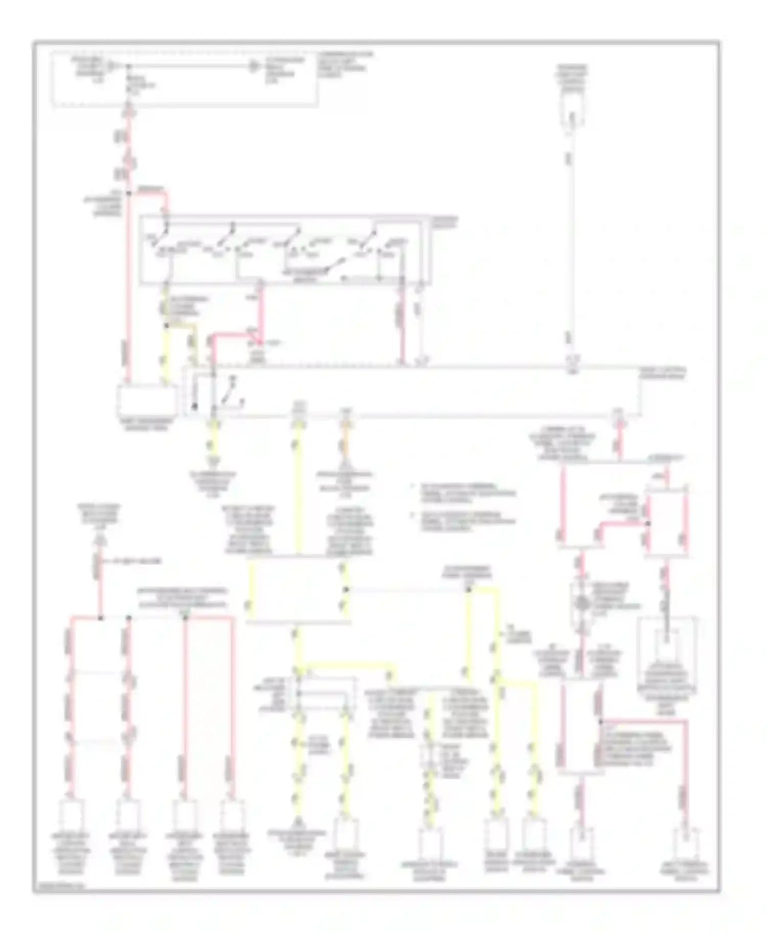Sierra 1500 GMC  (2000-2012): Power distribution circuit (4 of 7)