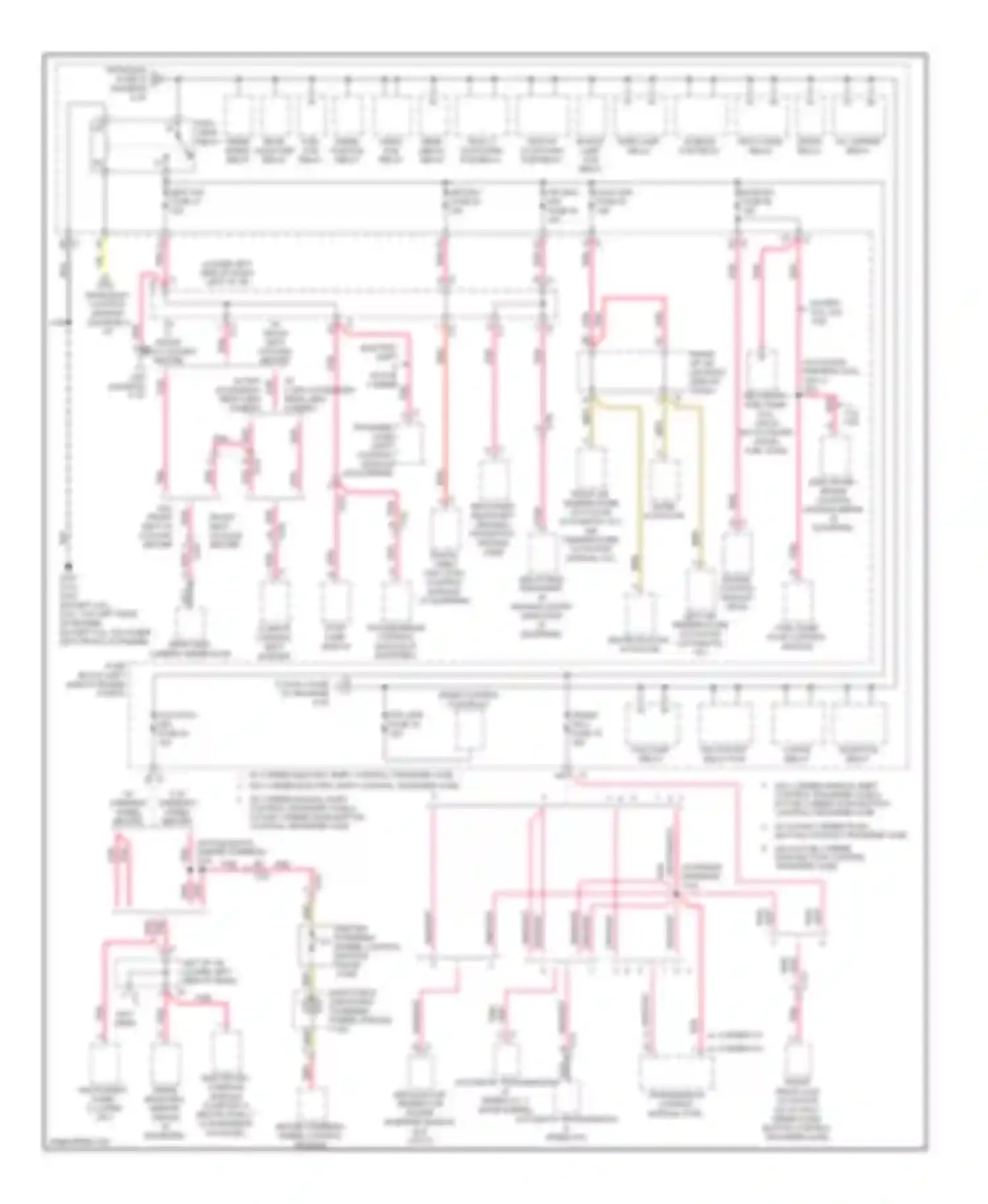 Sierra 1500 GMC  (2000-2012): Power distribution circuit (5 of 7)