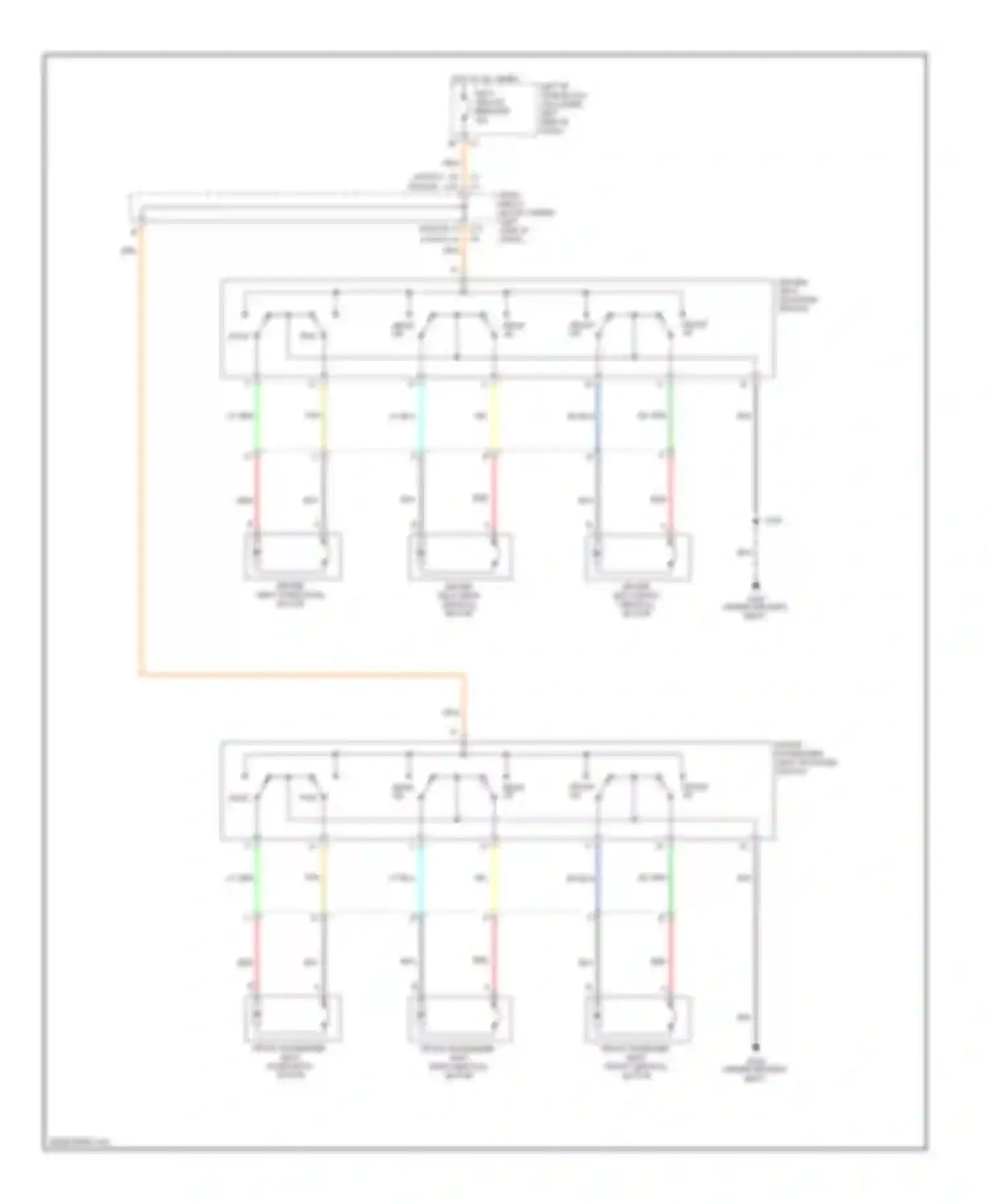 Sierra 1500 GMC  (2000-2012): 6-way power seat circuit