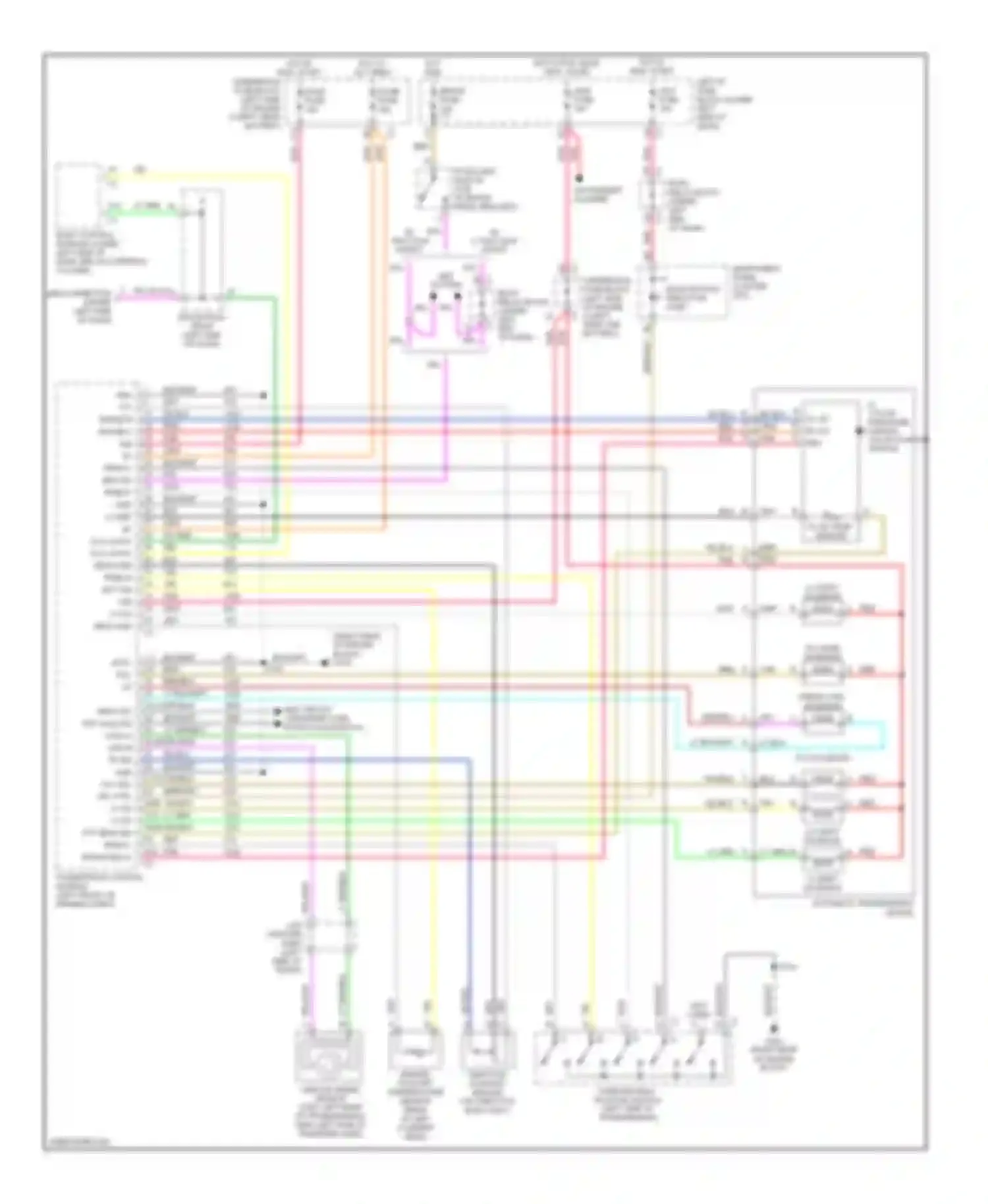 Sierra 1500 GMC  (2000-2012): 4.3l vin x, a/t circuit, 4l60-e
