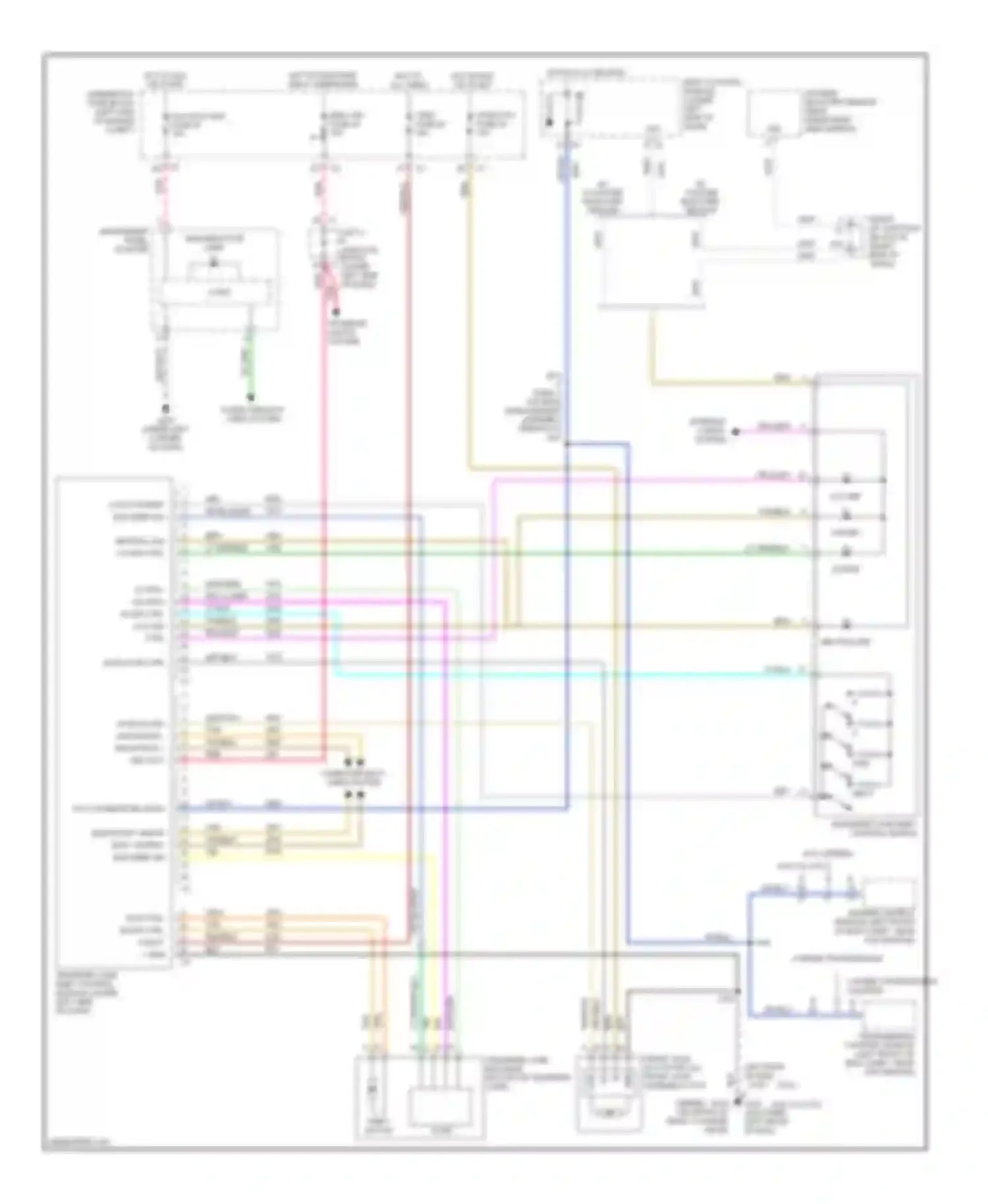 Sierra 1500 GMC  (2000-2012): 4.8l vin c, transfer case circuit, selectable