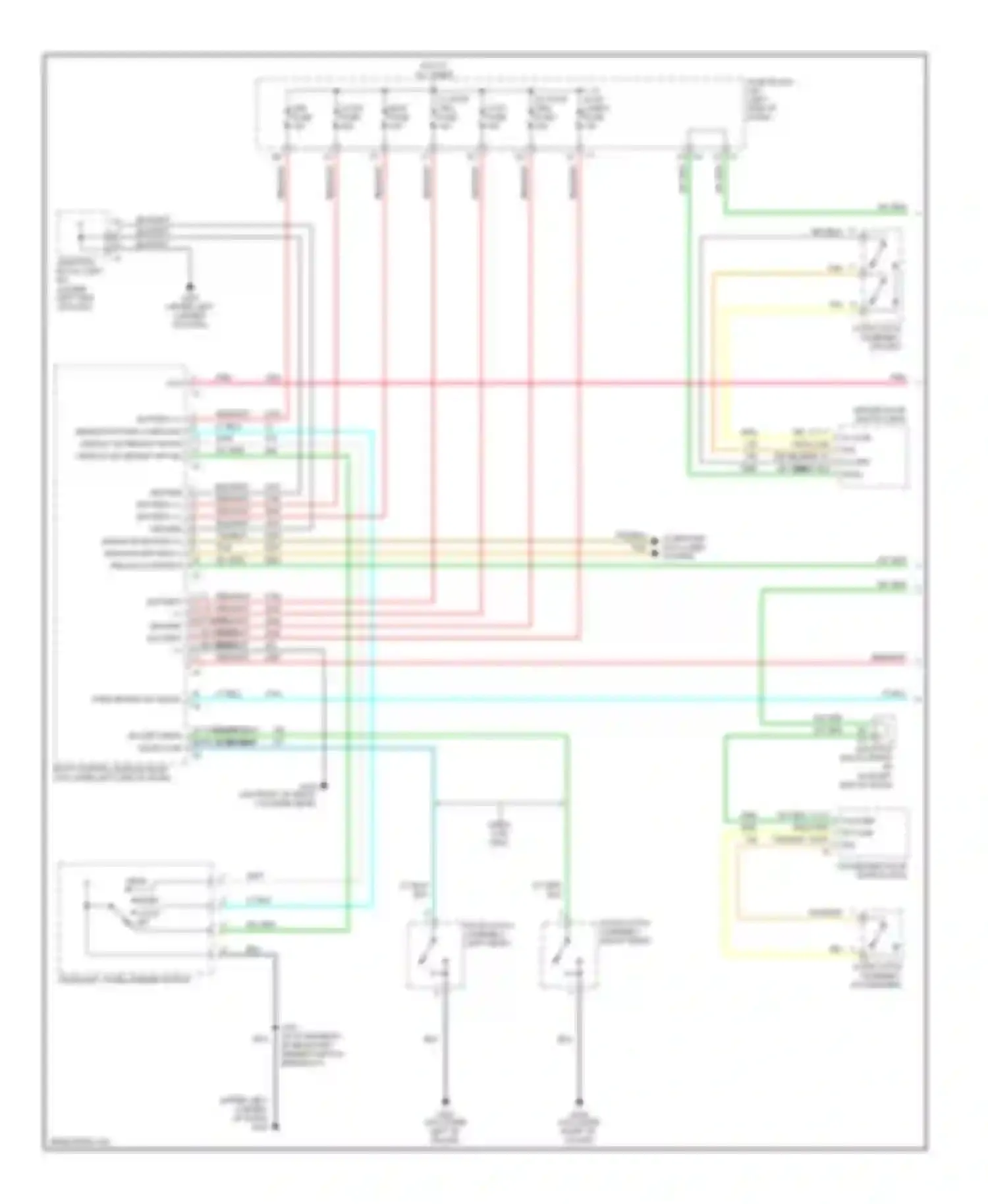 Sierra 1500 GMC  (2000-2012): Chime circuit, with an3/dl3 option (1 of 2)