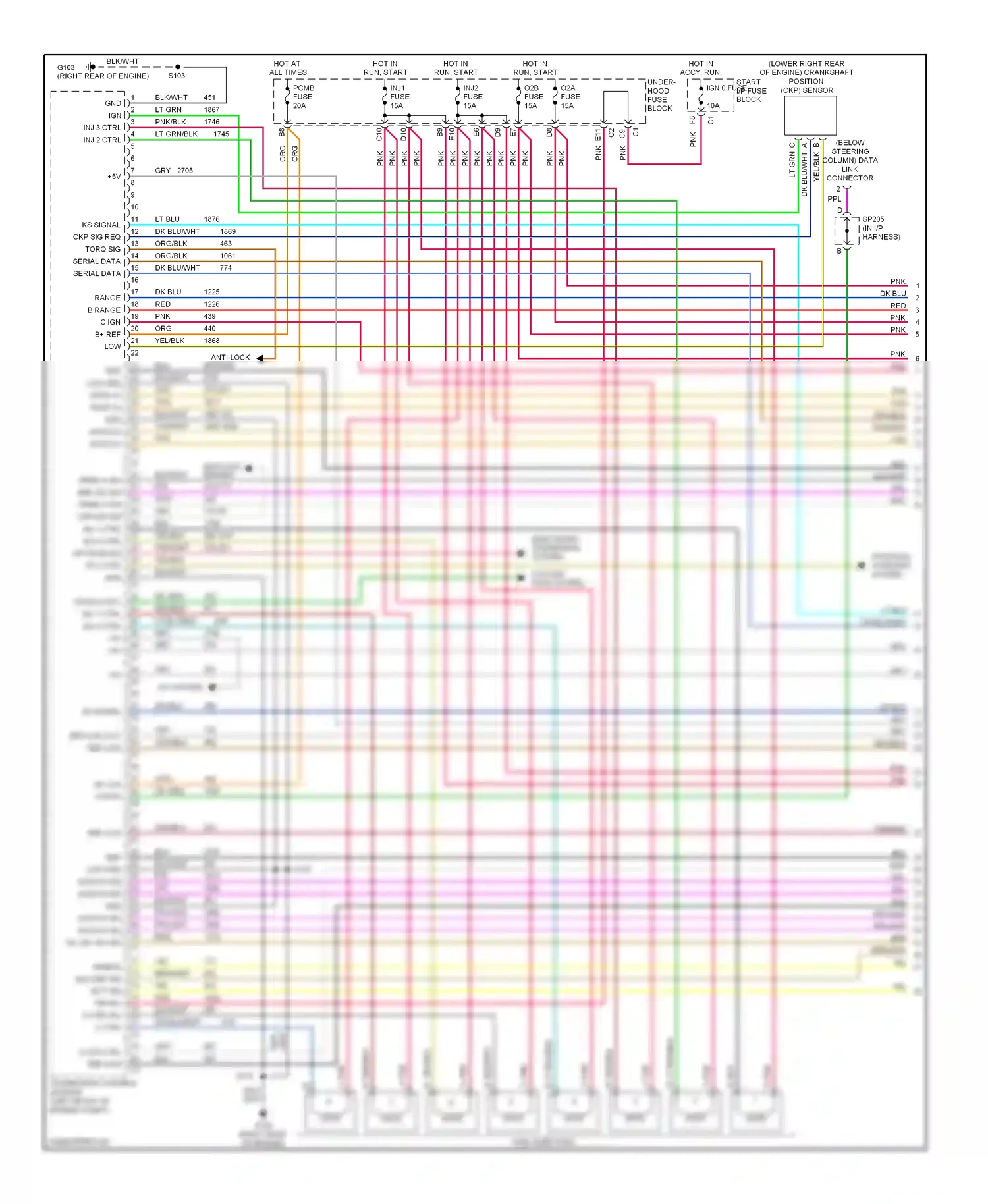 GMC Sierra 1500  (2000-2012) 3-2 ss ctrl ref low wiring diagram  (1 of 11)