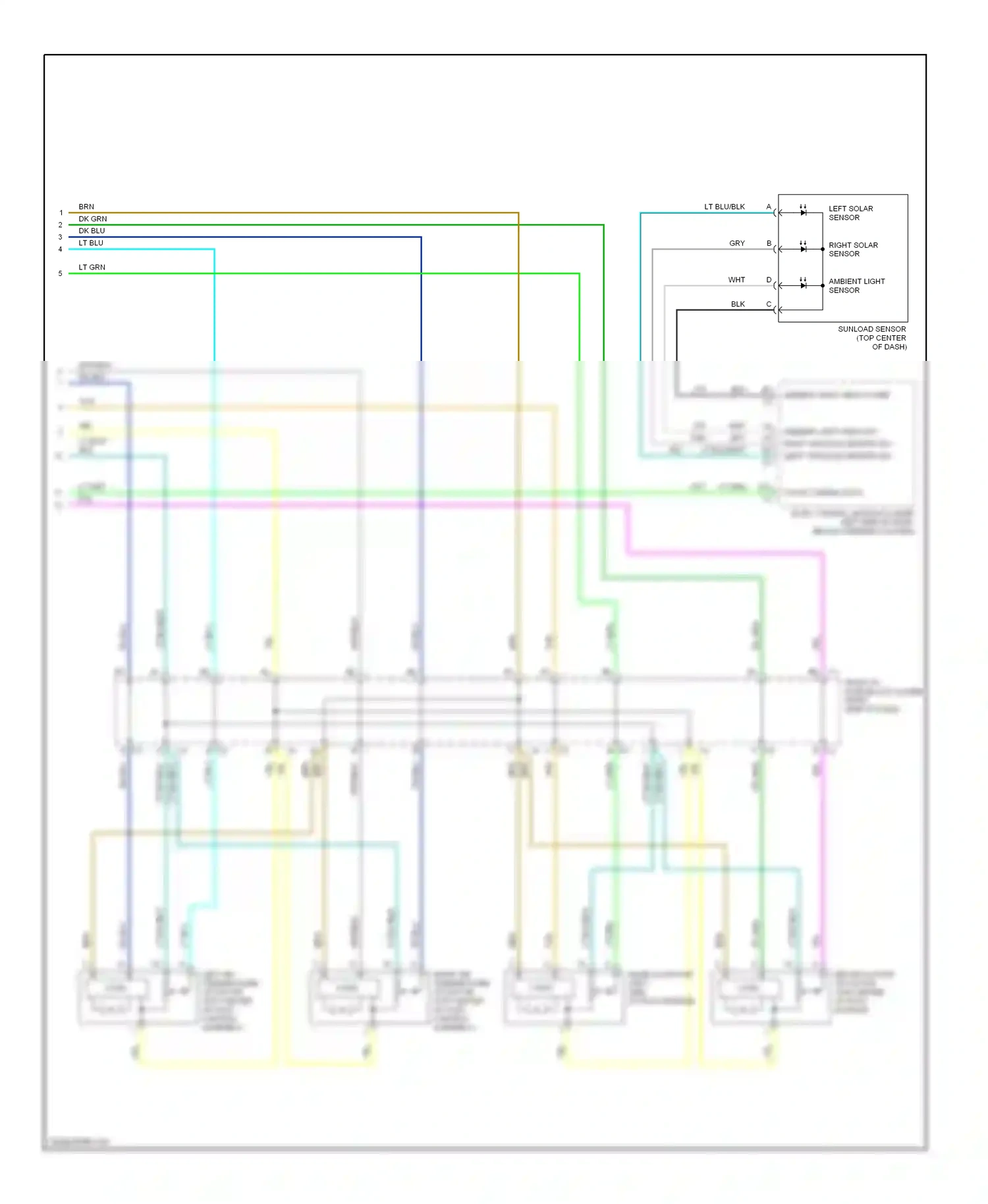 GMC Sierra 1500  (2000-2012) class 2 serial data wiring diagram  (2 of 16)