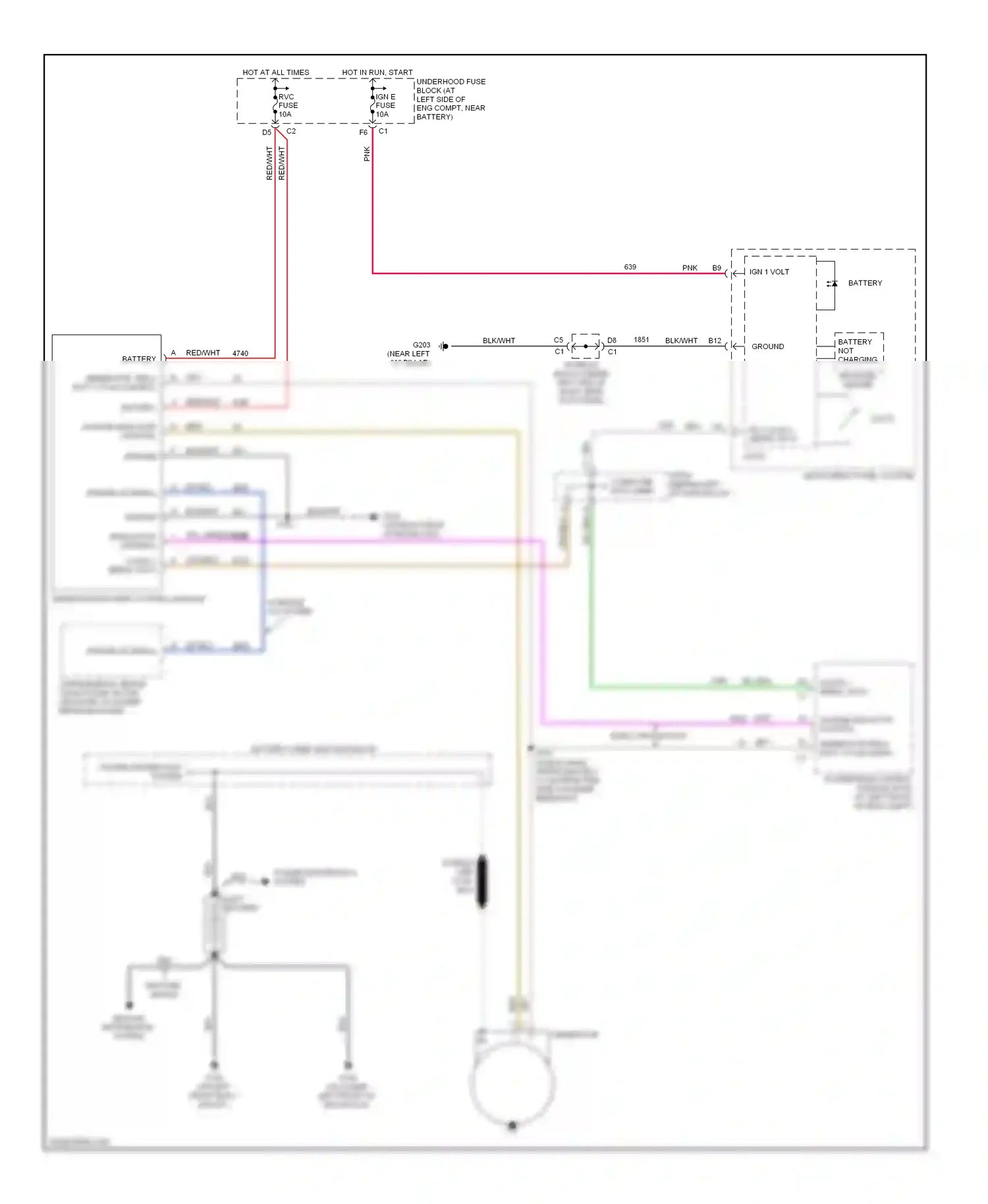 GMC Sierra 1500  (2000-2012) class 2 serial data wiring diagram  (12 of 16)
