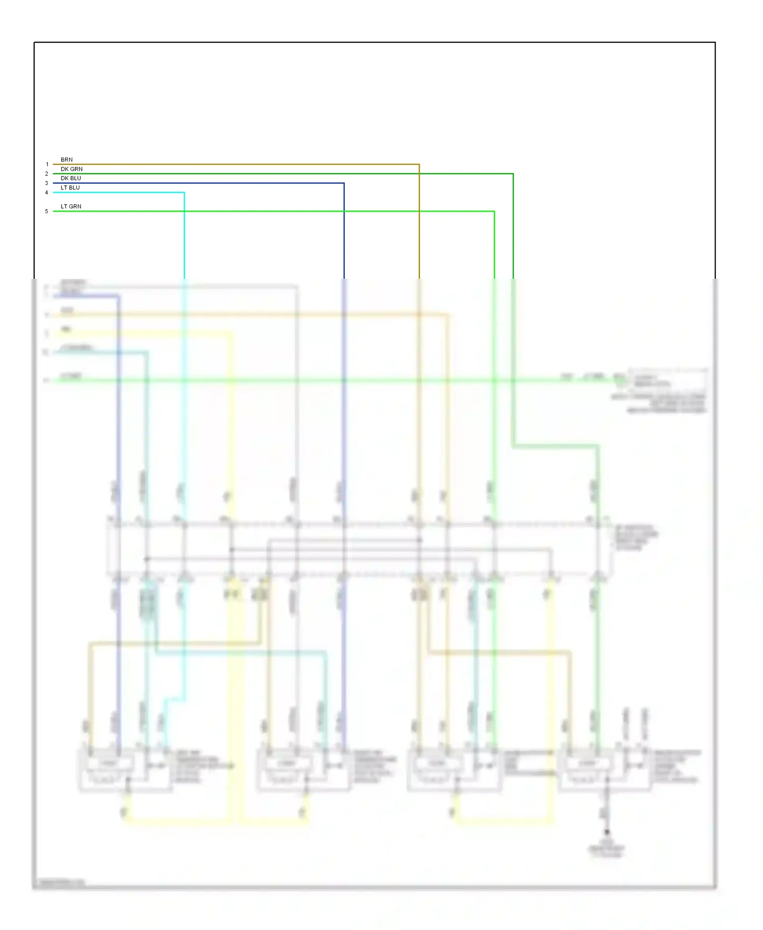 GMC Sierra 1500  (2000-2012) class 2 serial data wiring diagram  (15 of 16)