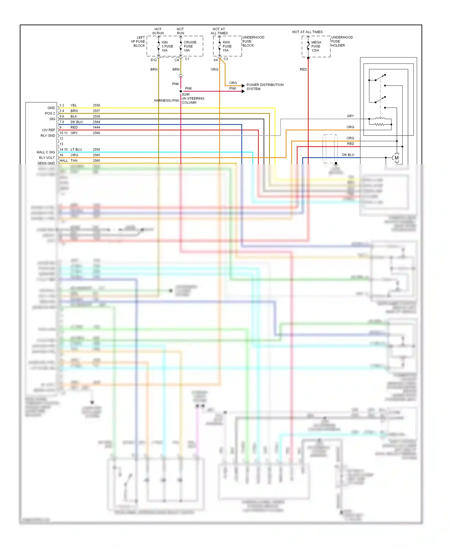 GMC Sierra 1500  (2000-2012) computer data lines system wiring diagram  (17 of 348)