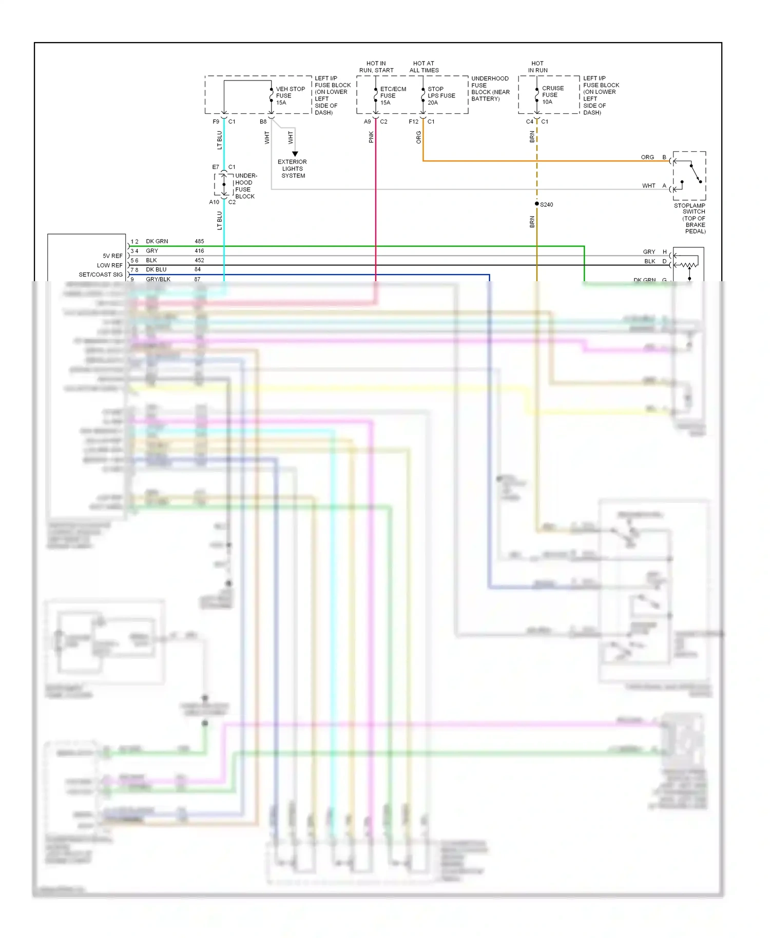 GMC Sierra 1500  (2000-2012) computer data lines system wiring diagram  (14 of 348)