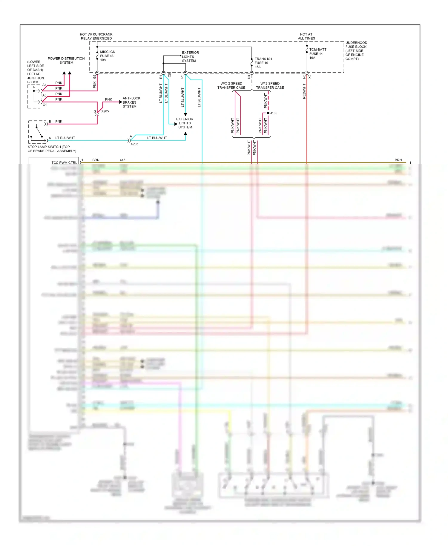 GMC Sierra 1500  (2000-2012) computer data lines system wiring diagram  (275 of 348)