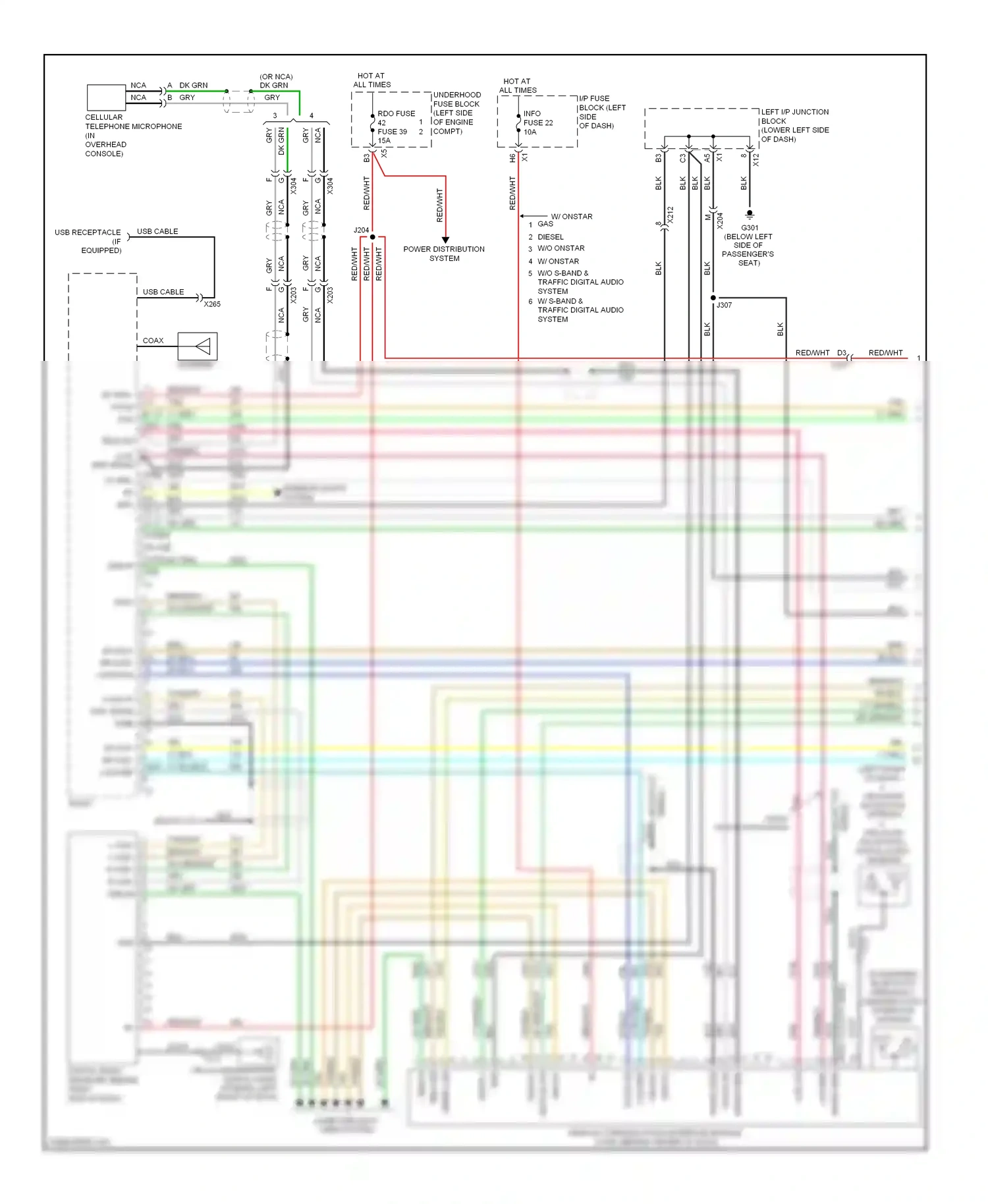 GMC Sierra 1500  (2000-2012) computer data lines system wiring diagram  (317 of 348)