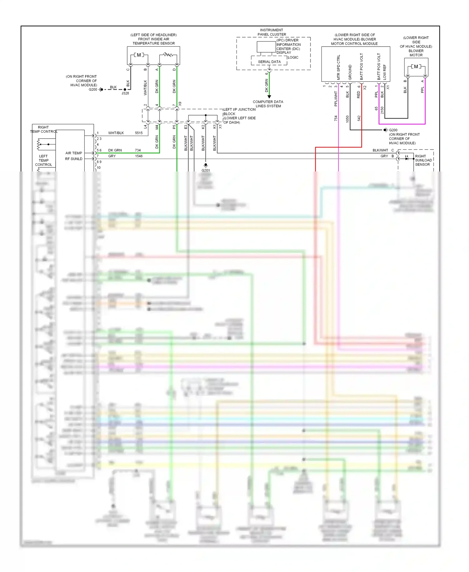 GMC Sierra 1500  (2000-2012) computer data lines system wiring diagram  (185 of 348)