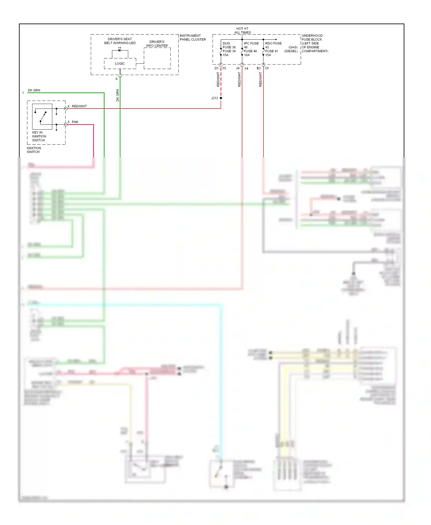 GMC Sierra 1500  (2000-2012) computer data lines system wiring diagram  (154 of 348)