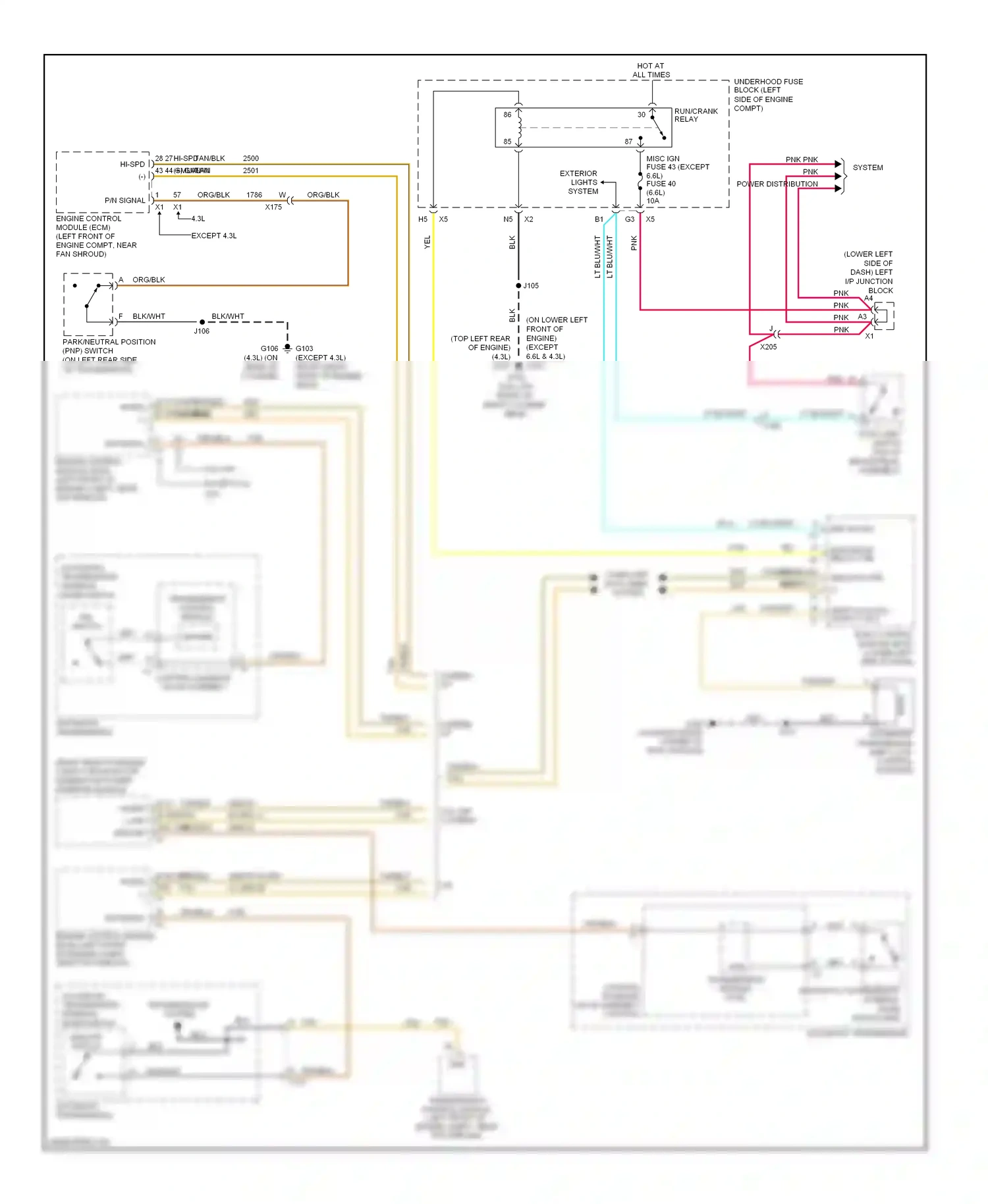 GMC Sierra 1500  (2000-2012) computer data lines system wiring diagram  (36 of 348)