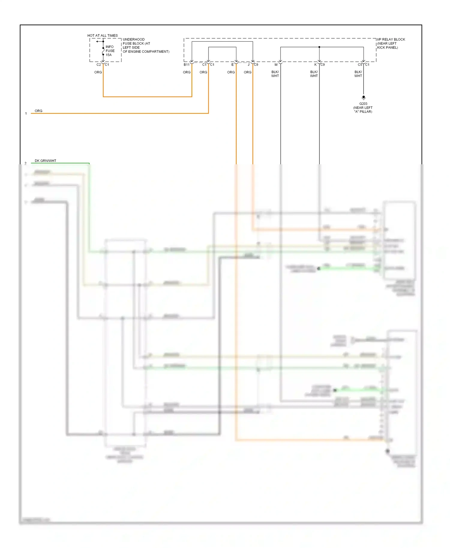GMC Sierra 1500  (2000-2012) computer data lines system wiring diagram  (24 of 348)
