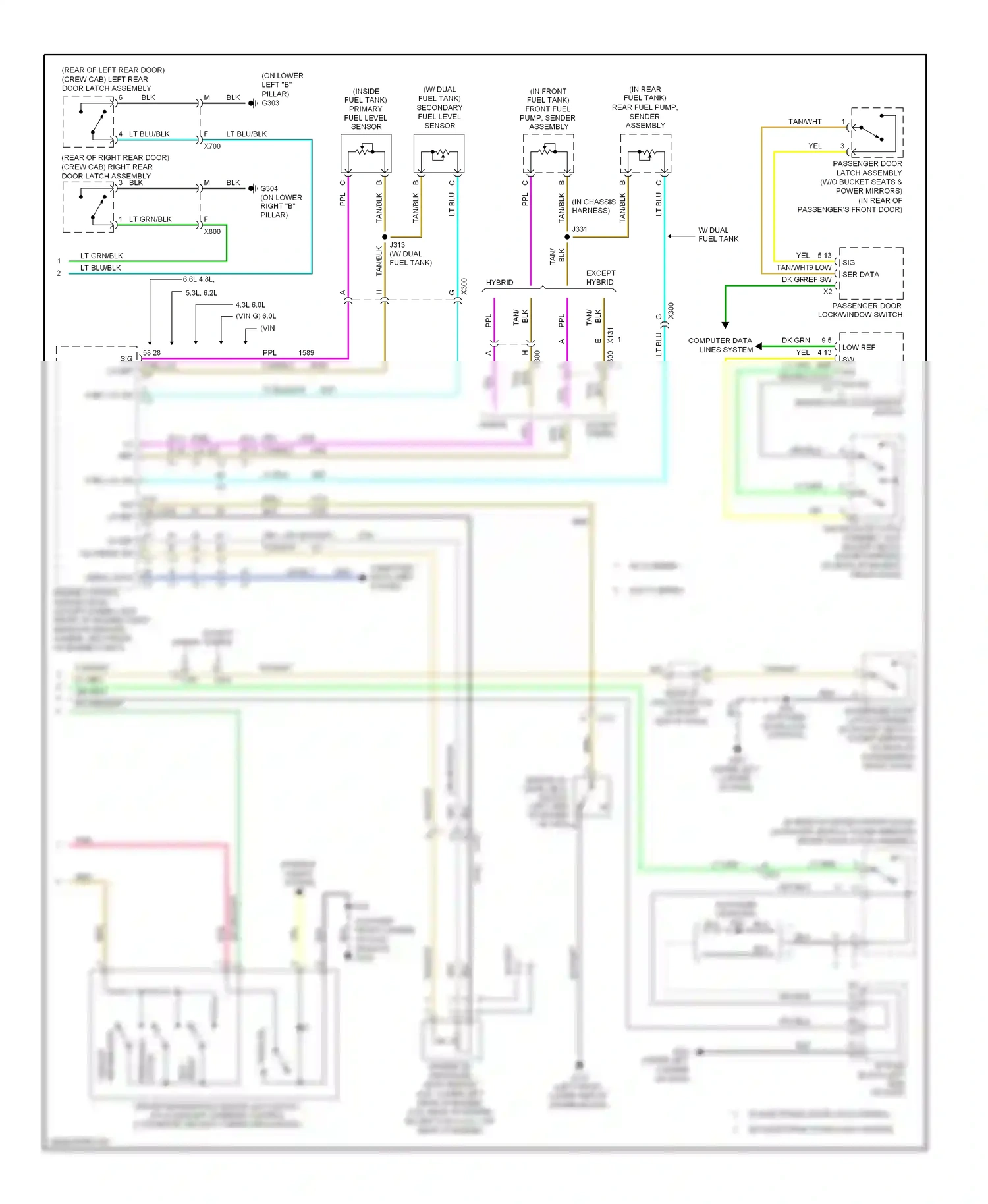 GMC Sierra 1500  (2000-2012) computer data lines wiring diagram  (8 of 20)