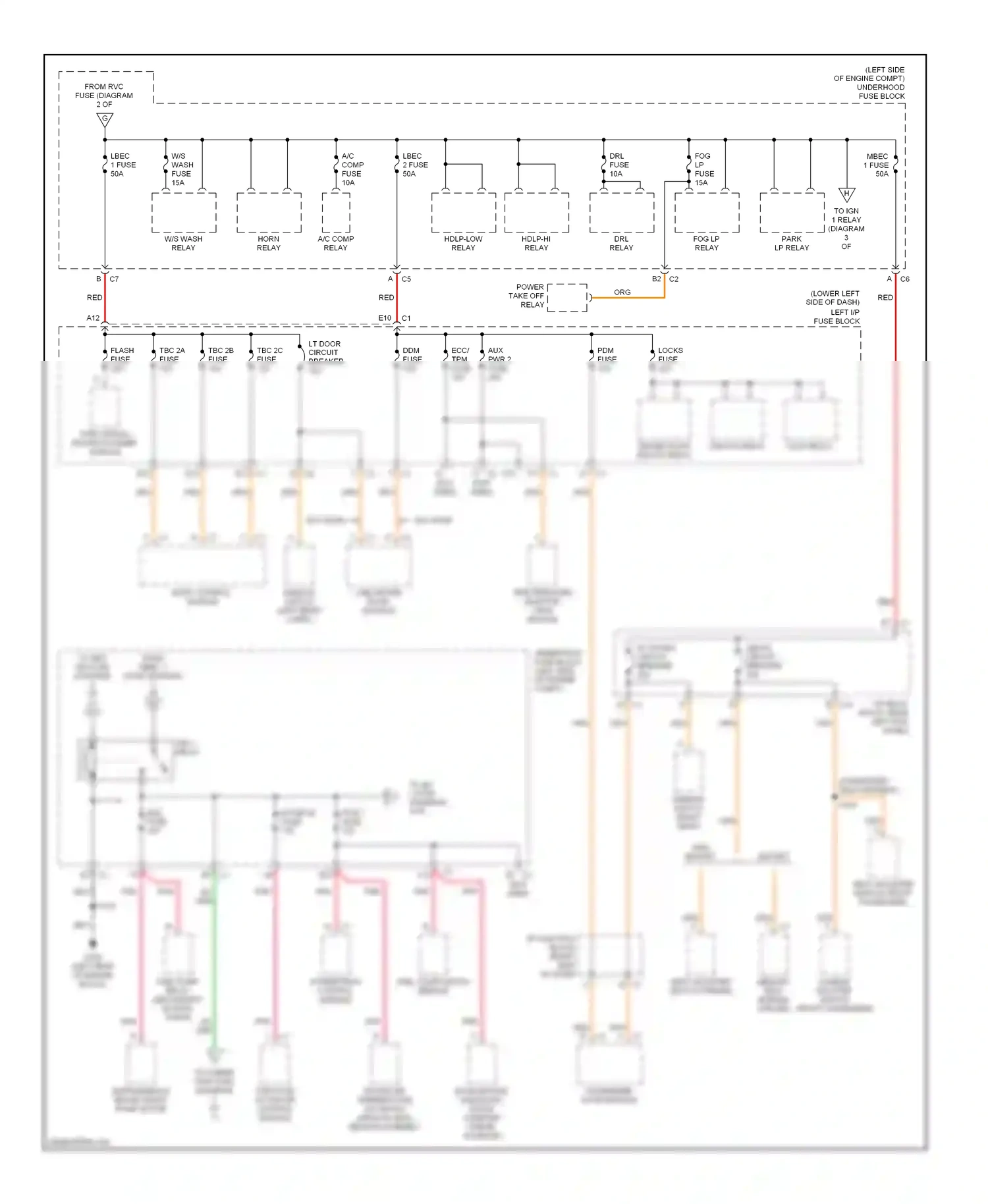 GMC Sierra 1500  (2000-2012) powertrain control module fuel composition sensor wiring diagram  (2 of 2)