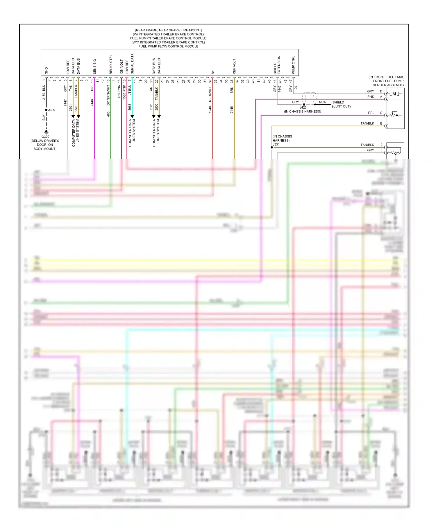 GMC Sierra 1500  (2000-2012) pump ctrl wiring diagram  (3 of 4)