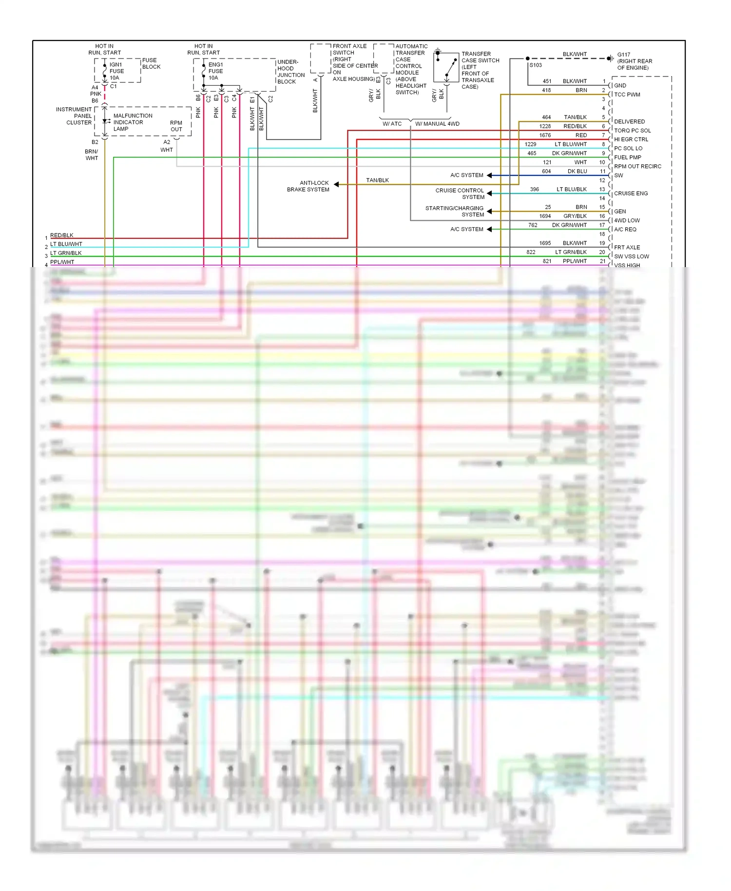 GMC Sierra 1500  (2000-2012) tp sig iat sig ign ctrl ign ctrl ign ctrl ign ctrl wiring diagram  (1 of 8)