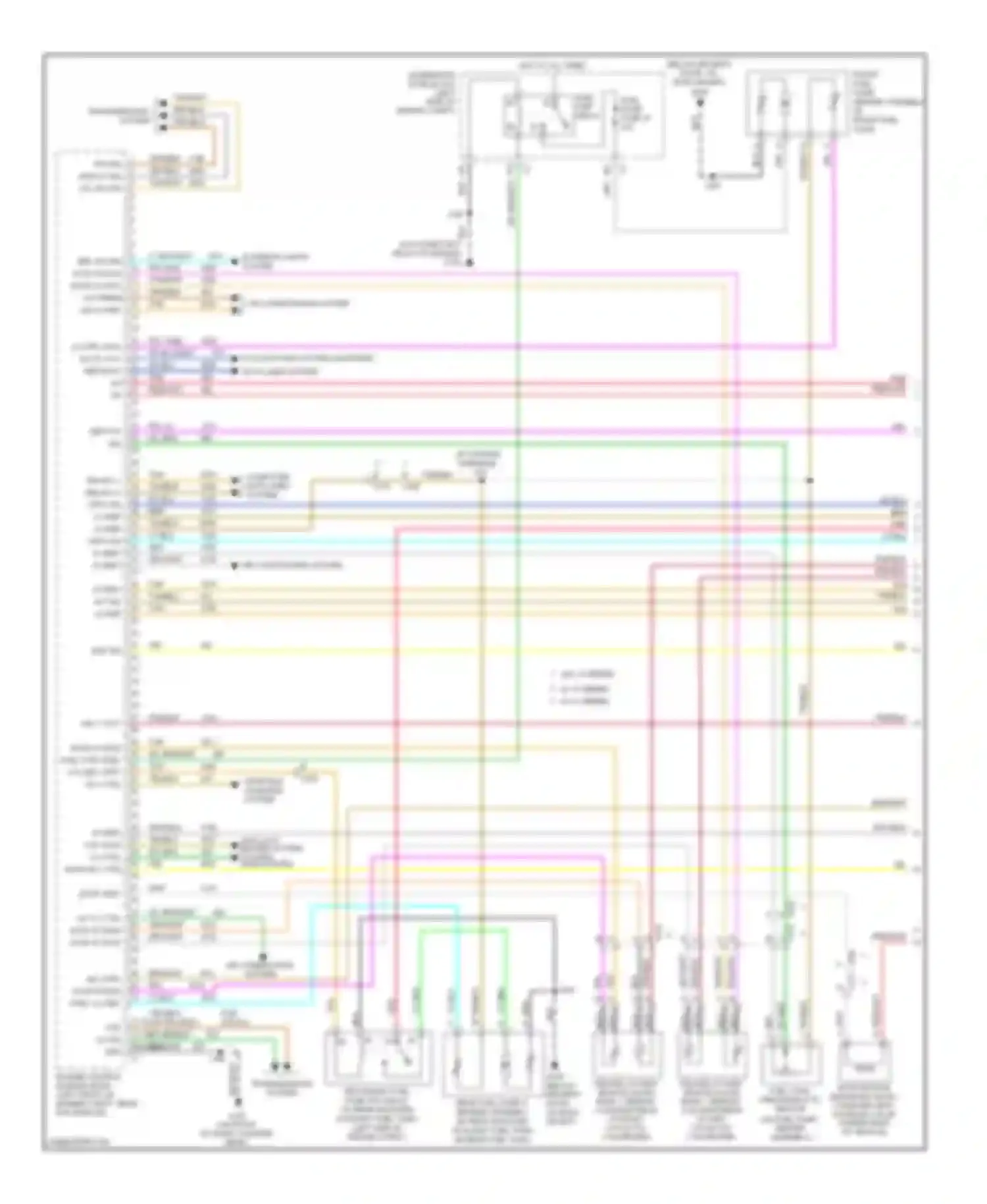 Sierra 2500 HD GMC  (2002-2012): Wiring diagram engine performance 6.0l vin g (1 of 5)