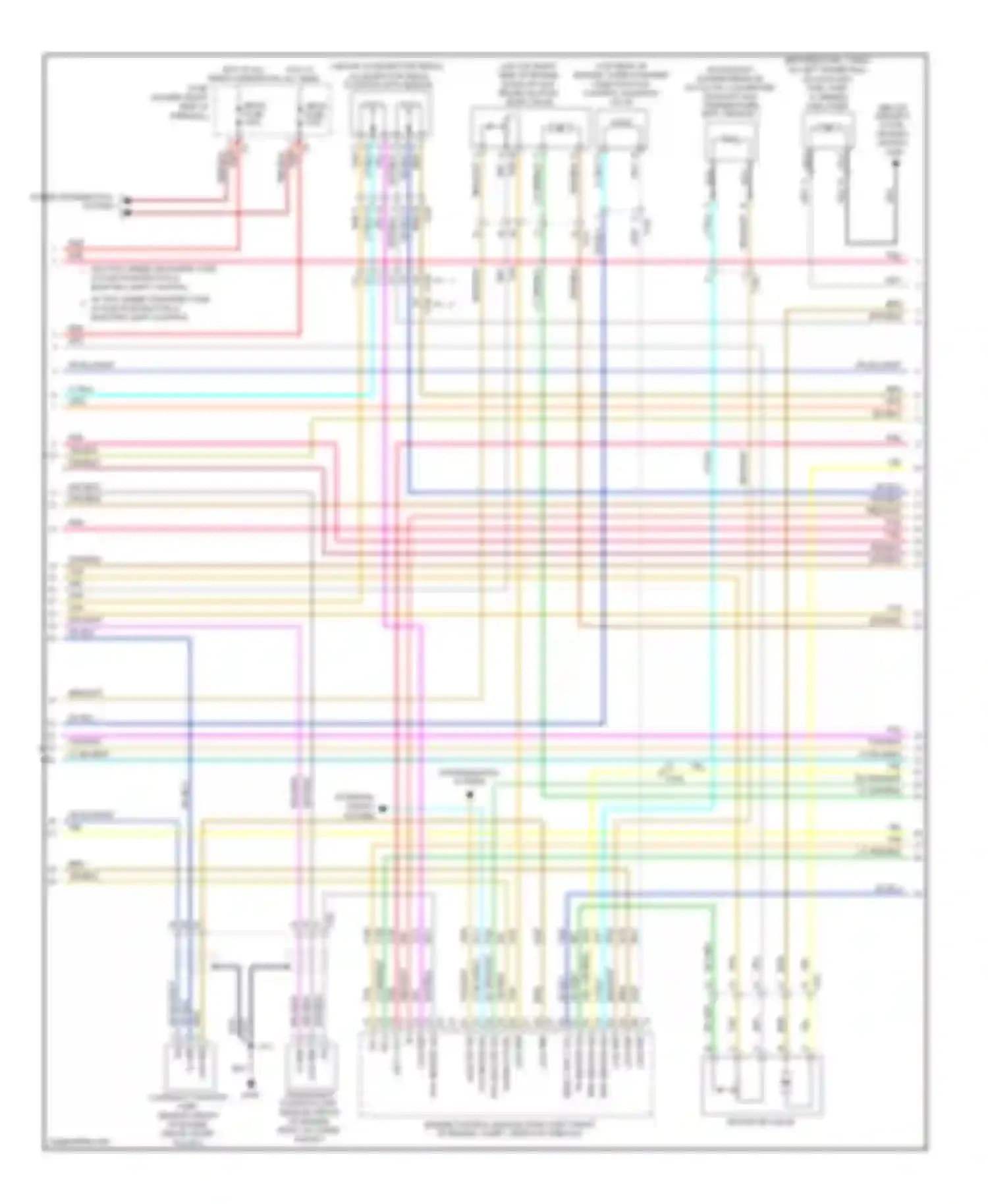 Sierra 2500 HD GMC  (2002-2012): Wiring diagram engine performance 6.6l vin 6 (3 of 5)