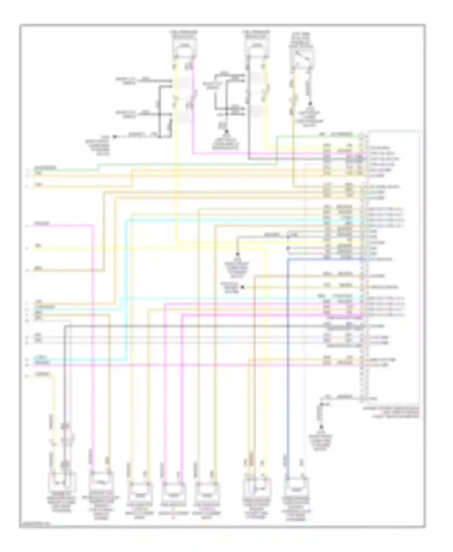 Sierra 2500 HD GMC  (2002-2012): Wiring diagram engine performance 6.6l vin 8 (6 of 6)