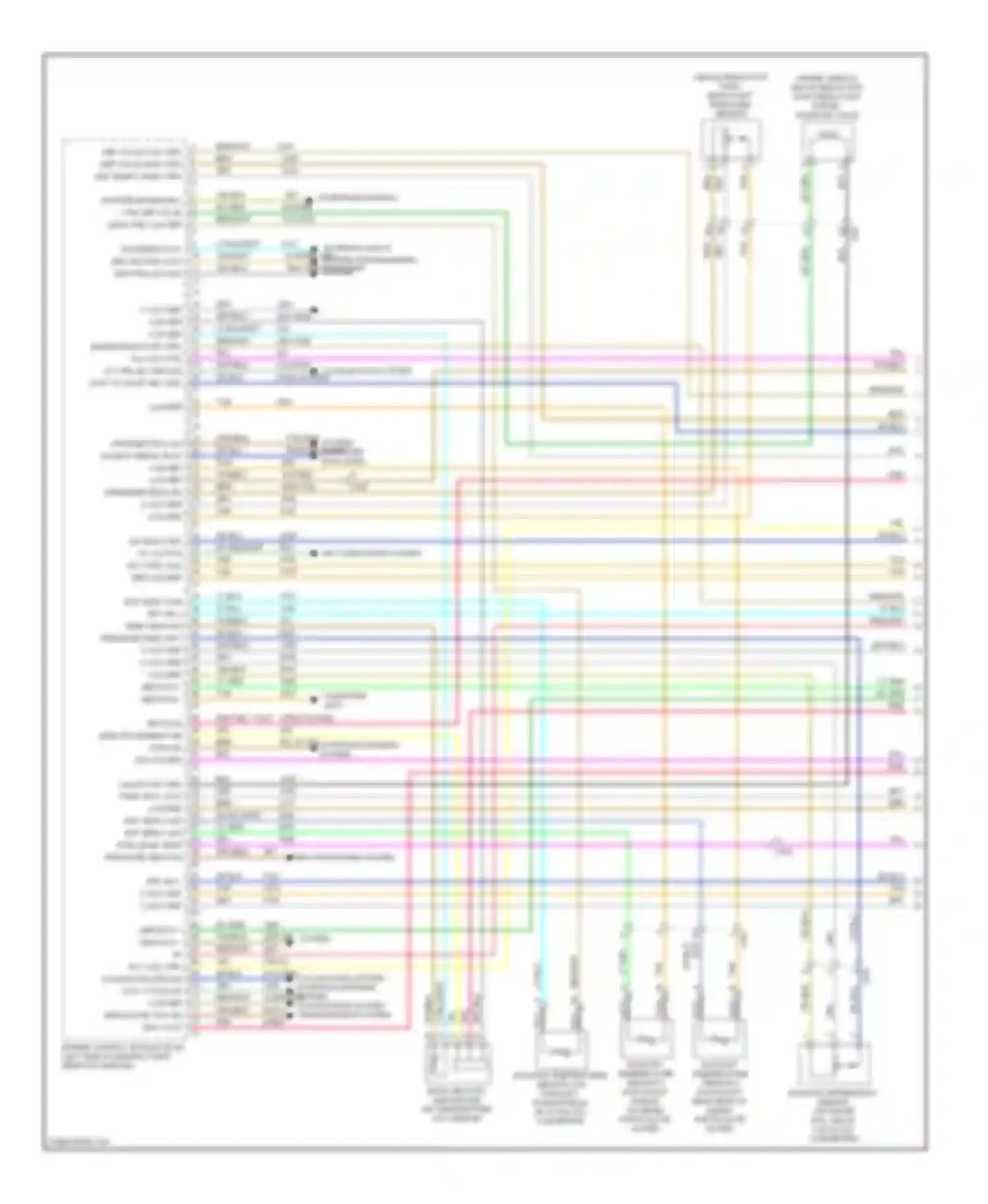 Sierra 2500 HD GMC  (2002-2012): Wiring diagram engine performance 6.6l vin l (1 of 6)
