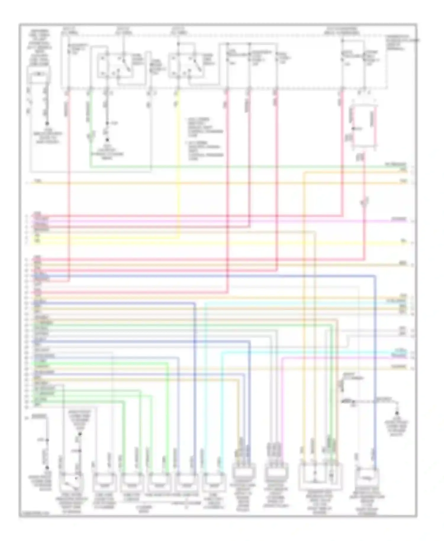 Sierra 2500 HD GMC  (2002-2012): Wiring diagram engine performance 6.6l vin l (5 of 6)