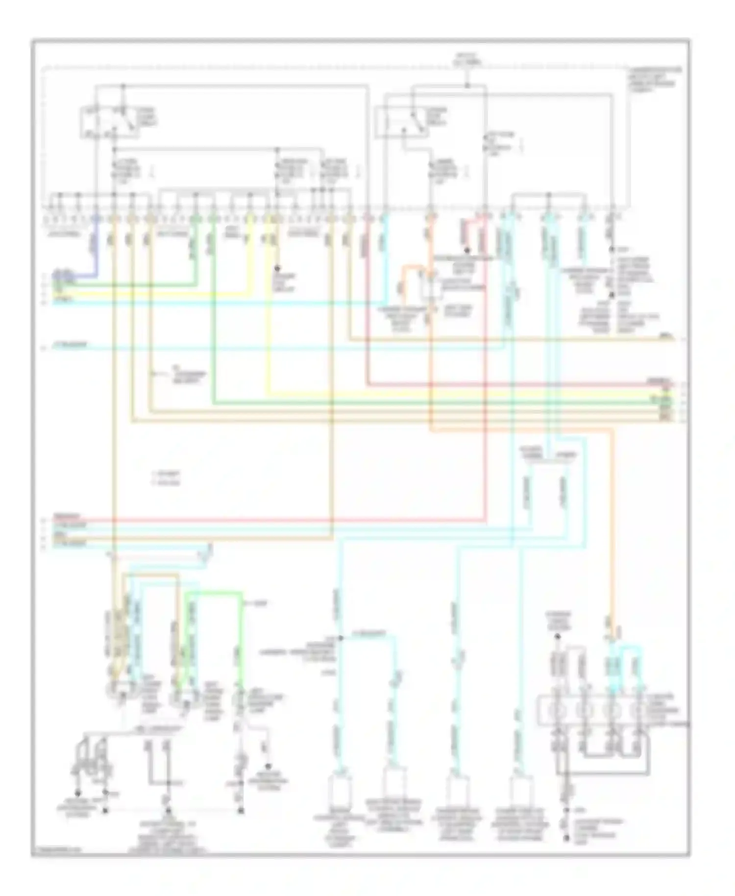 Sierra 2500 HD GMC  (2002-2012): Exterior lamps circuit (2 of 3)