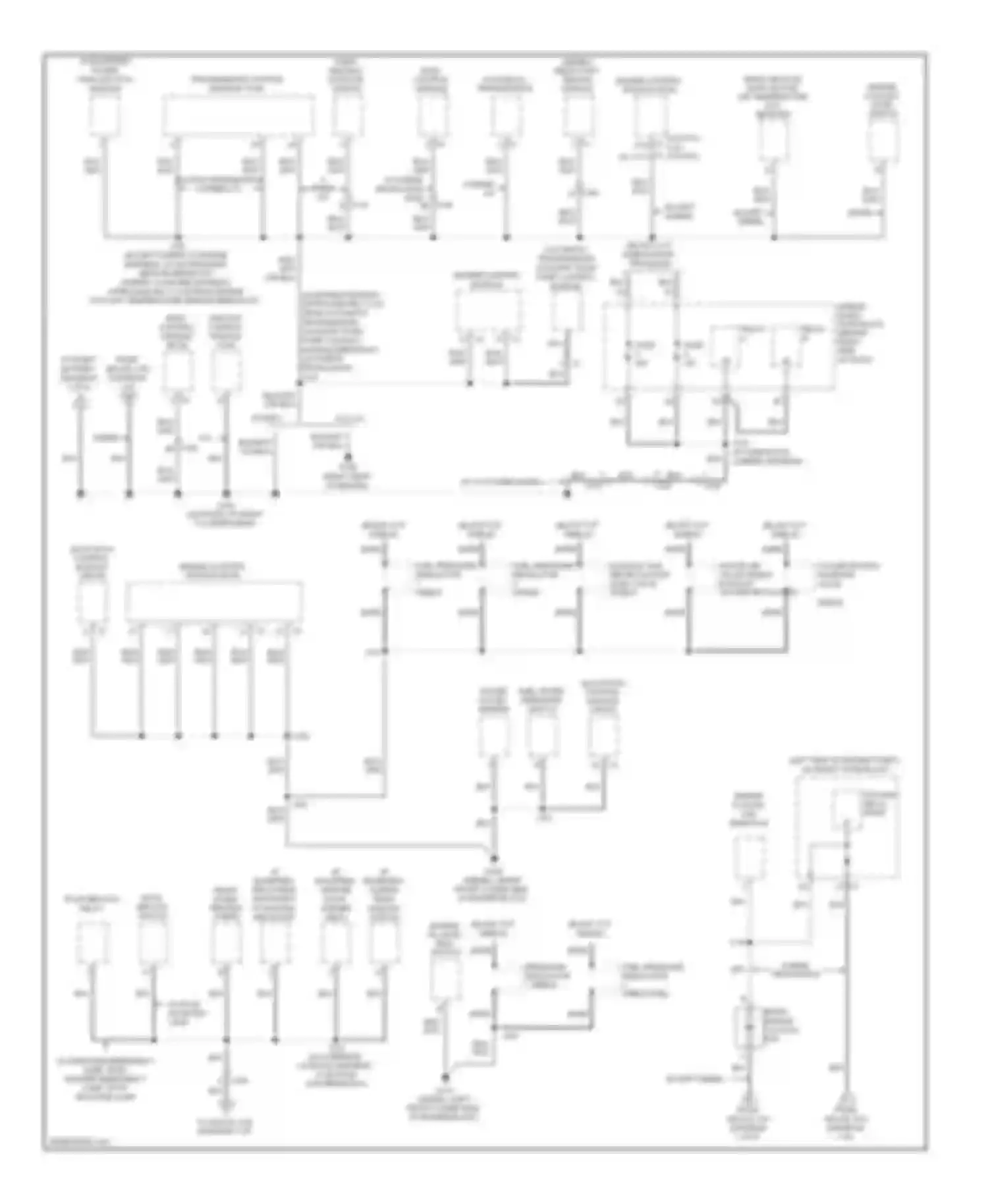 Sierra 2500 HD GMC  (2002-2012): Ground distribution circuit (2 of 6)
