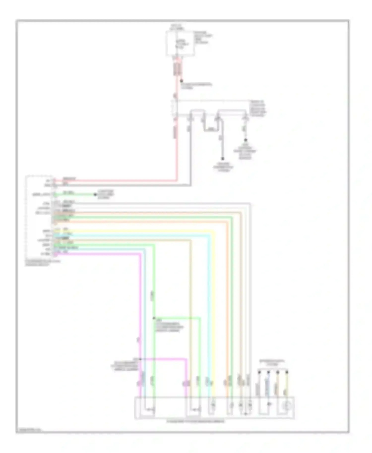 Sierra 2500 HD GMC  (2002-2012): Memory mirrors circuit (2 of 2)