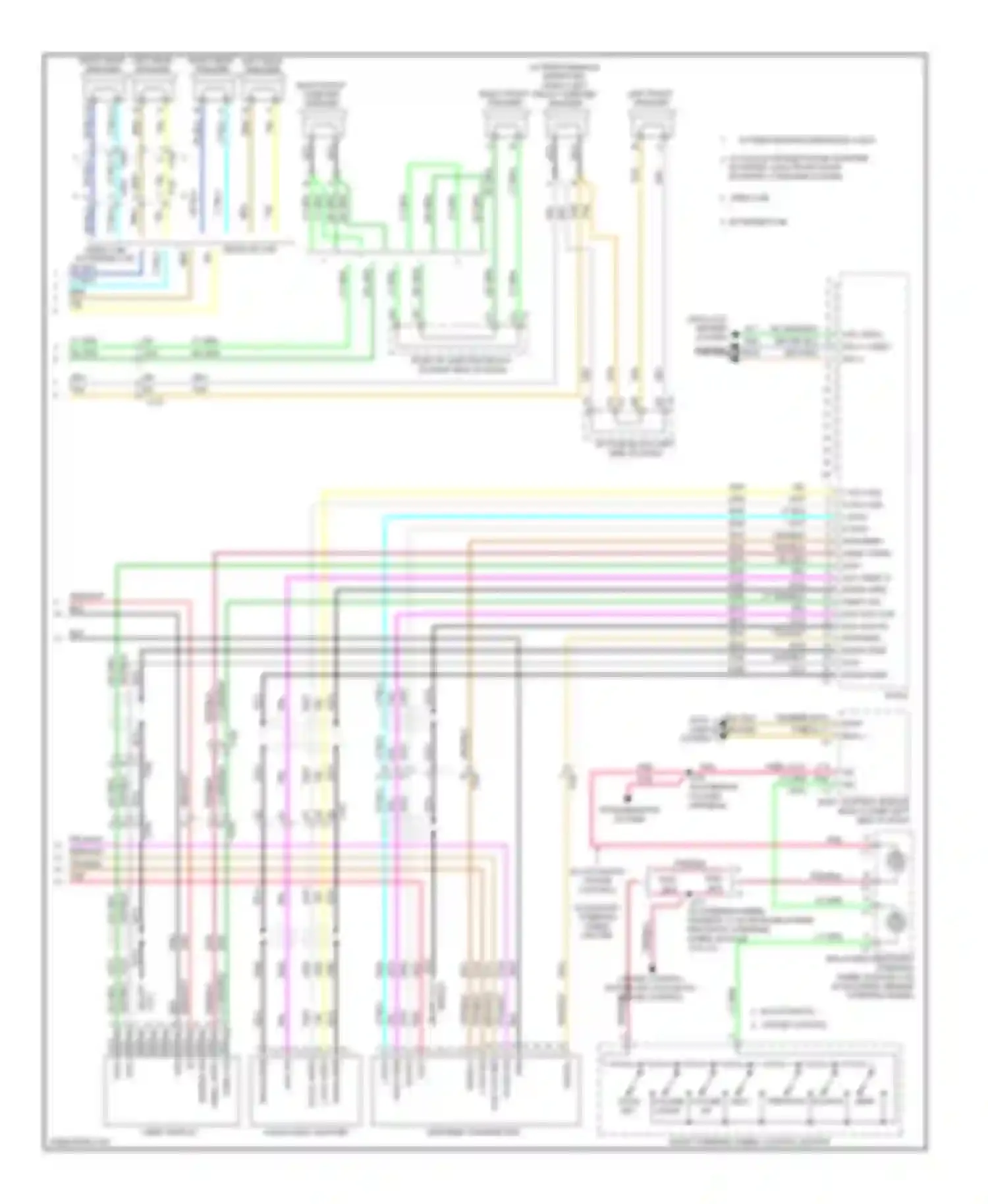 Sierra 2500 HD GMC  (2002-2012): Navigation circuit, without y91 & without uqa (3 of 3)