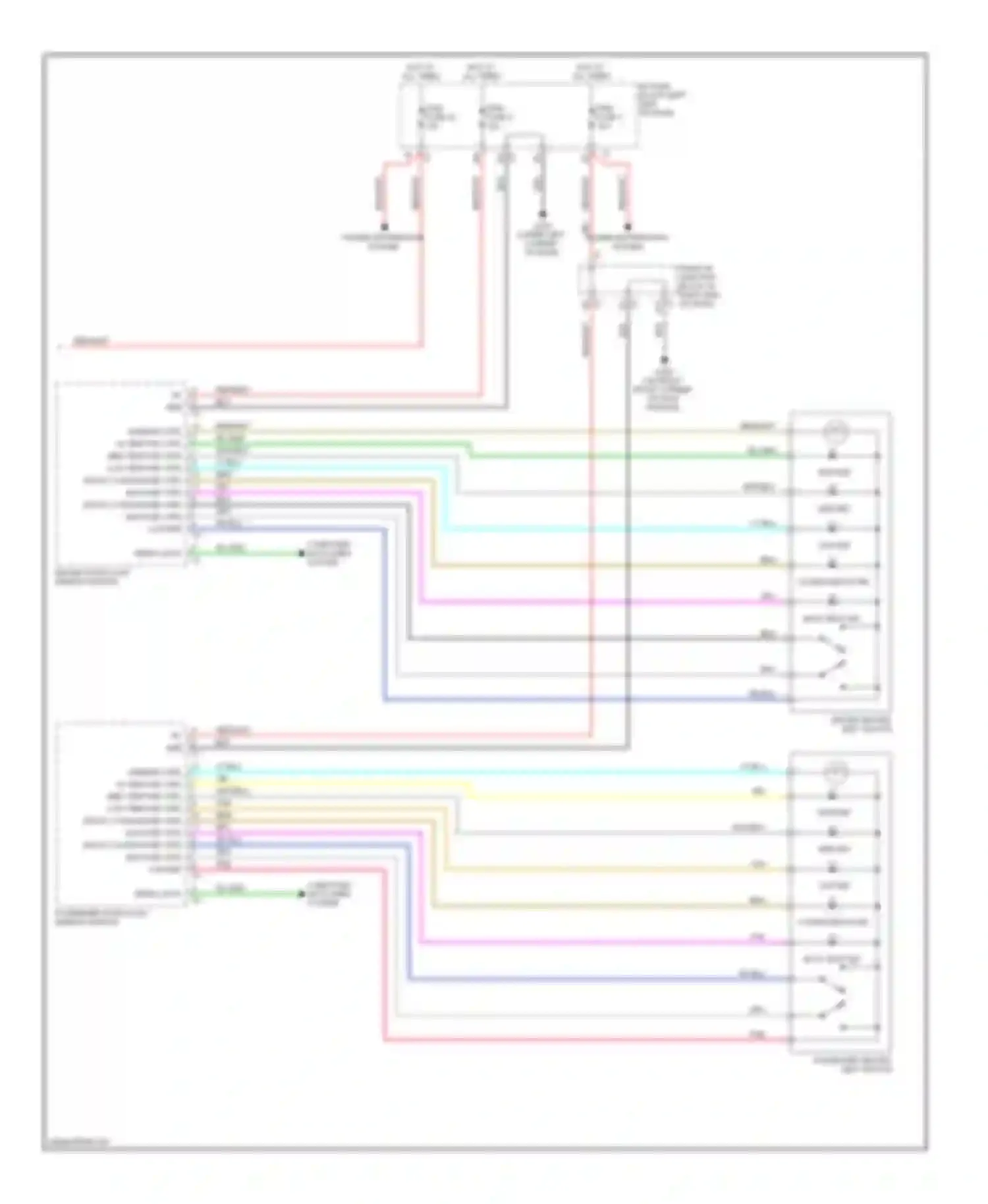 Sierra 2500 HD GMC  (2002-2012): Heated seats circuit (2 of 2)