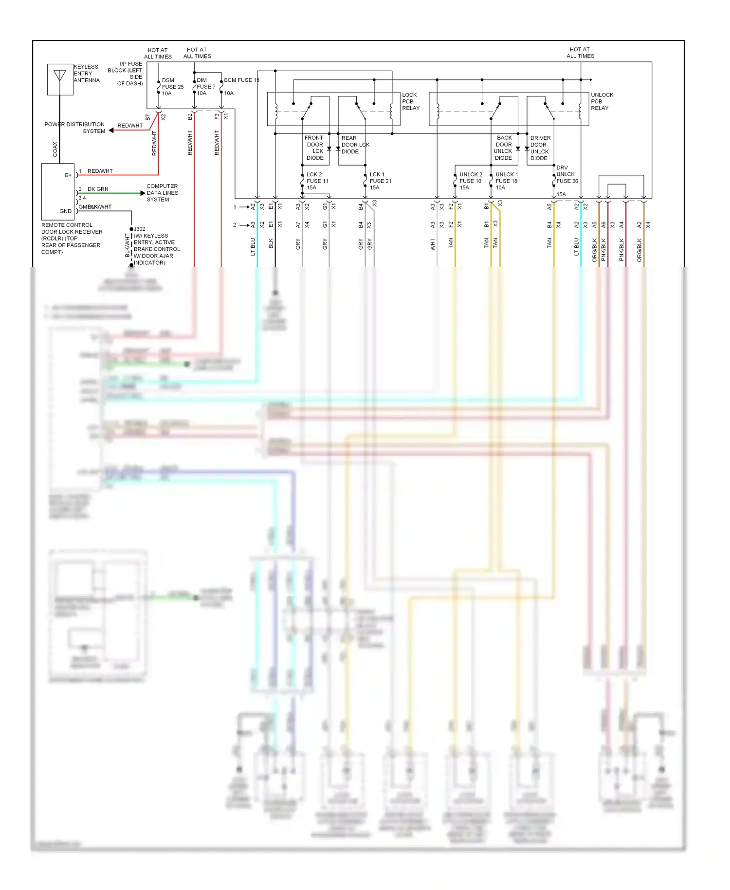 GMC Sierra 2500 HD  (2002-2012) computer data lines system wiring diagram  (18 of 226)